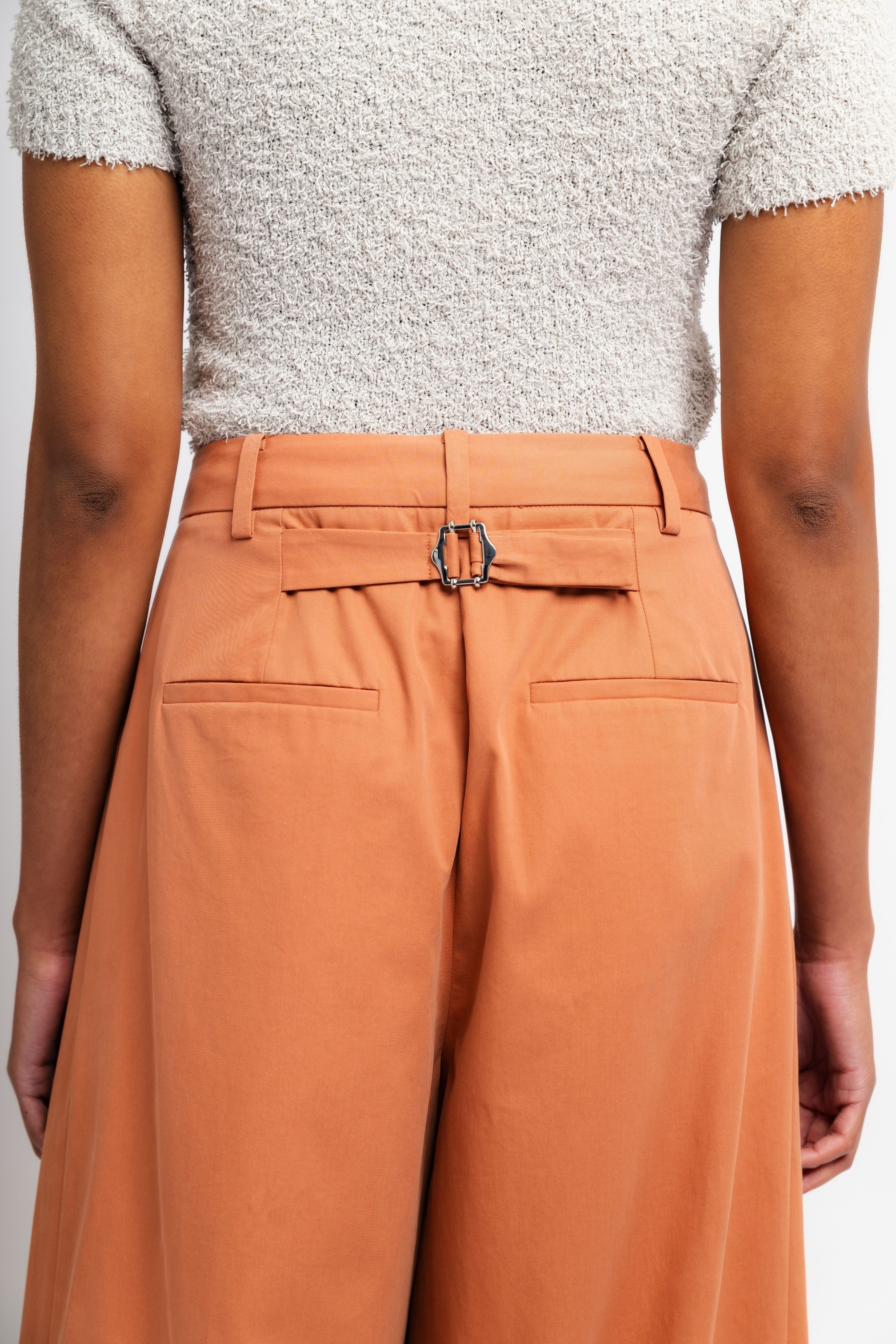 Triple Pleat Yam Pants