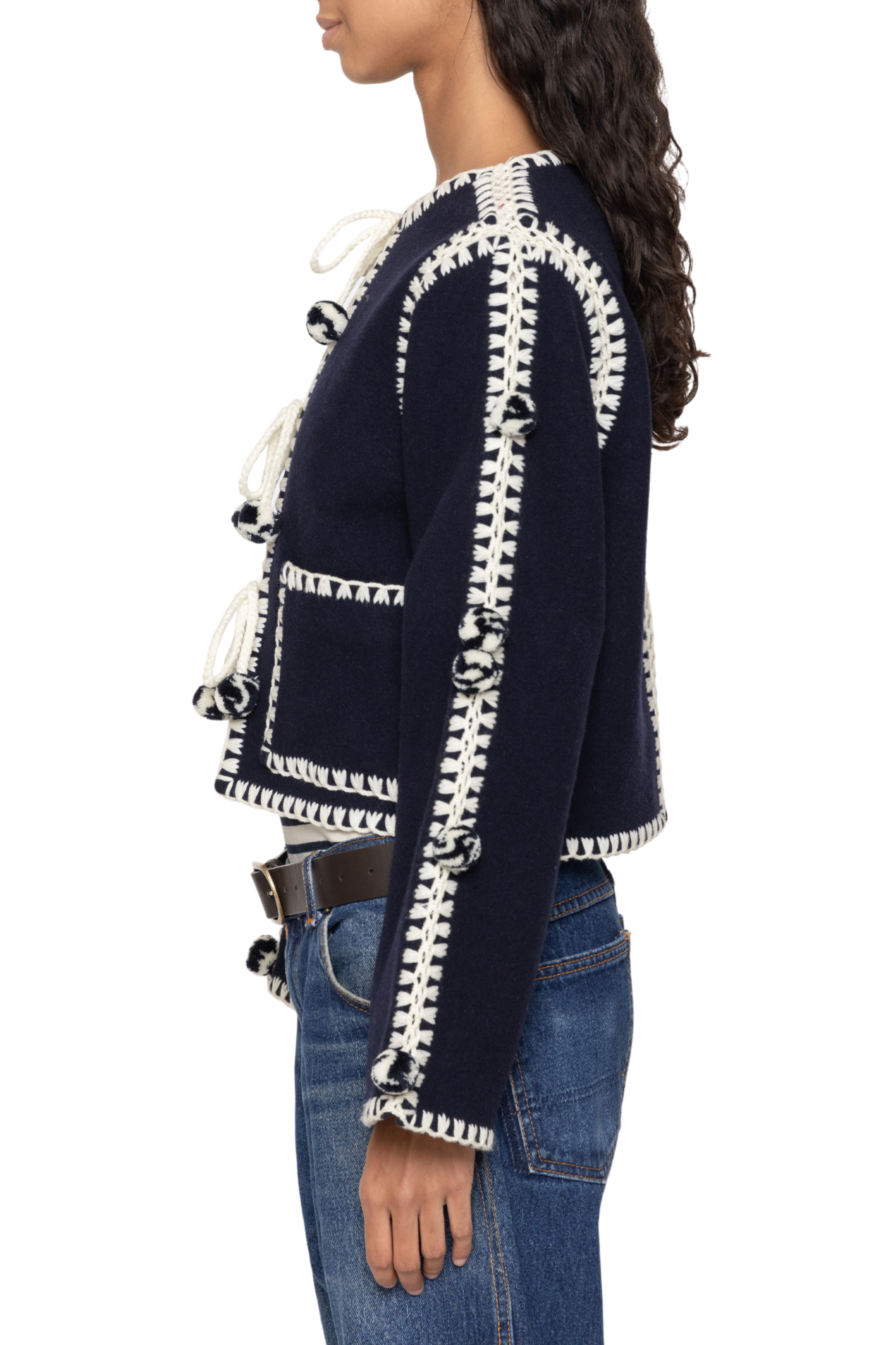 Addison Pom Pom Jacket