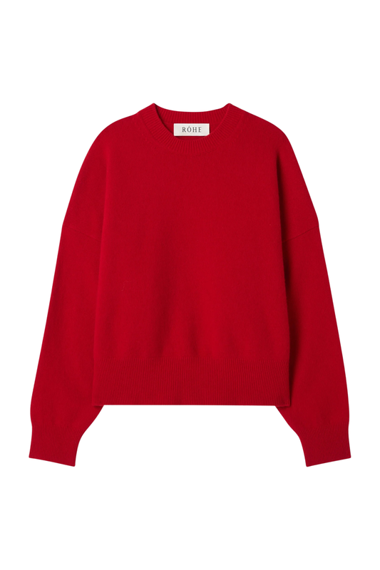 Brushed Wool Crewneck