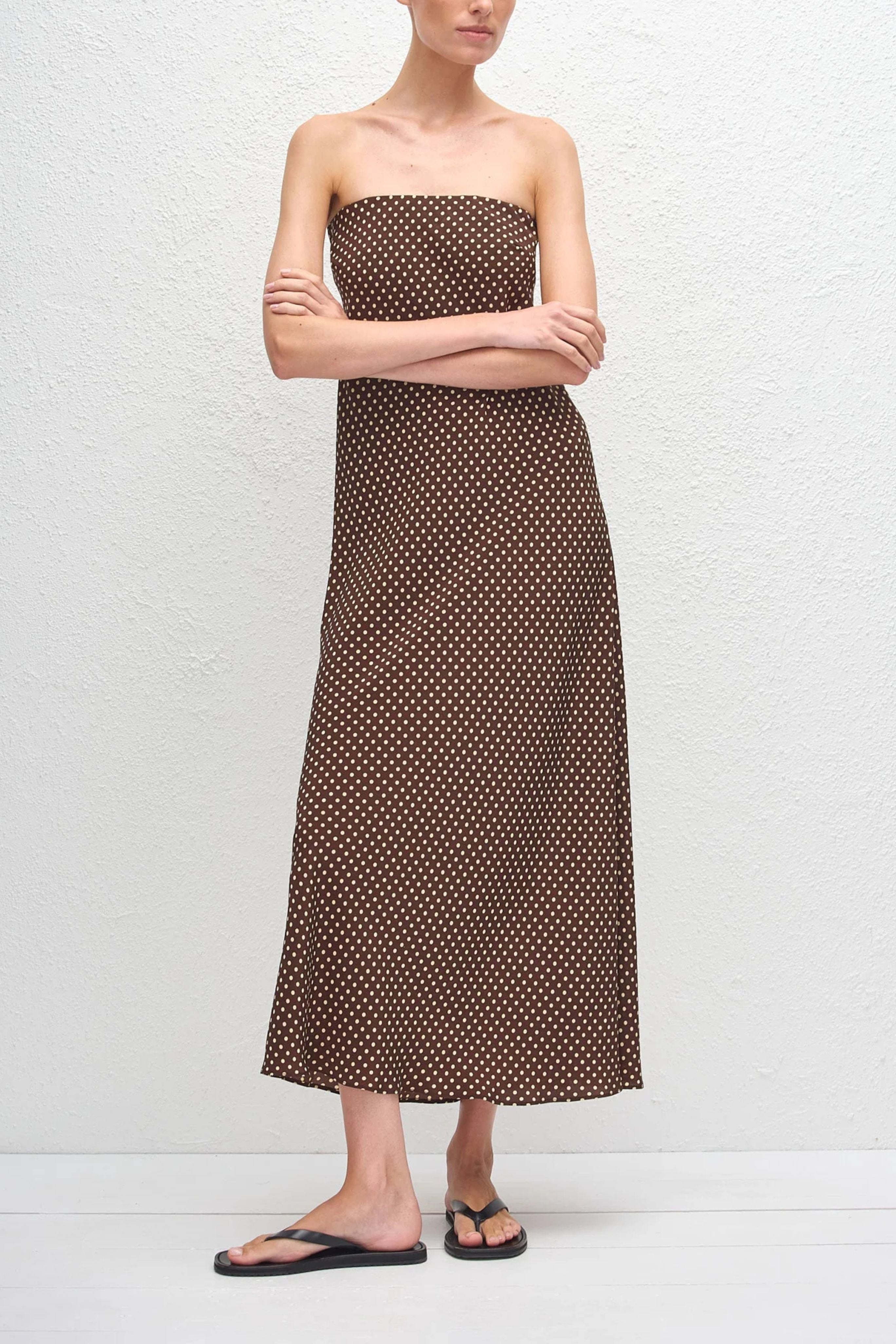 Bias Column Dress