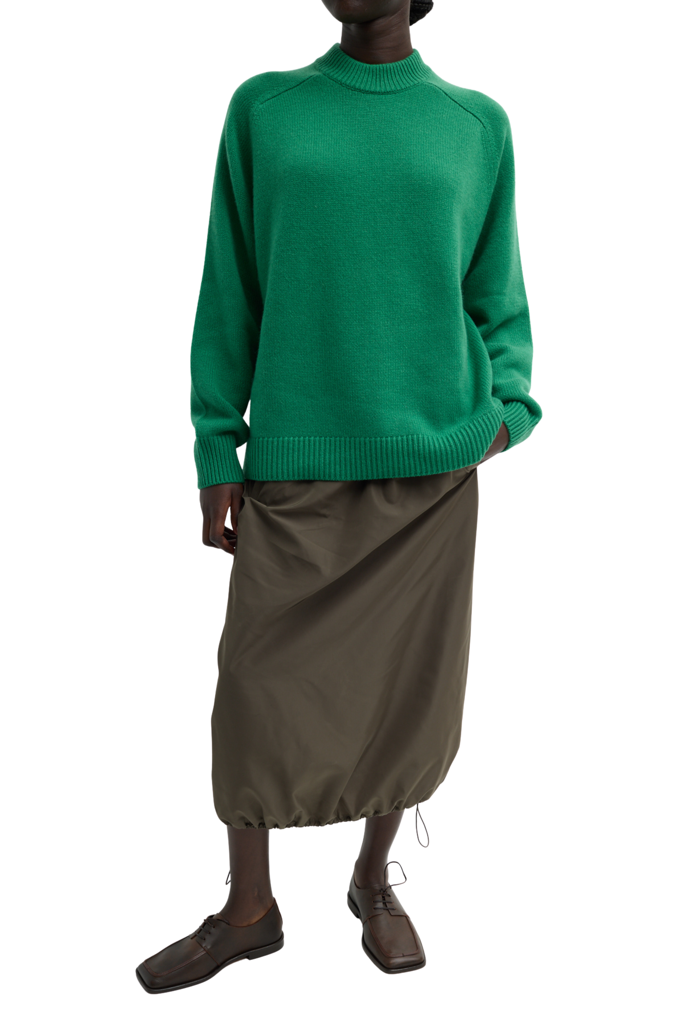 Cashmere Sweater Crewneck Oversized Pullover
