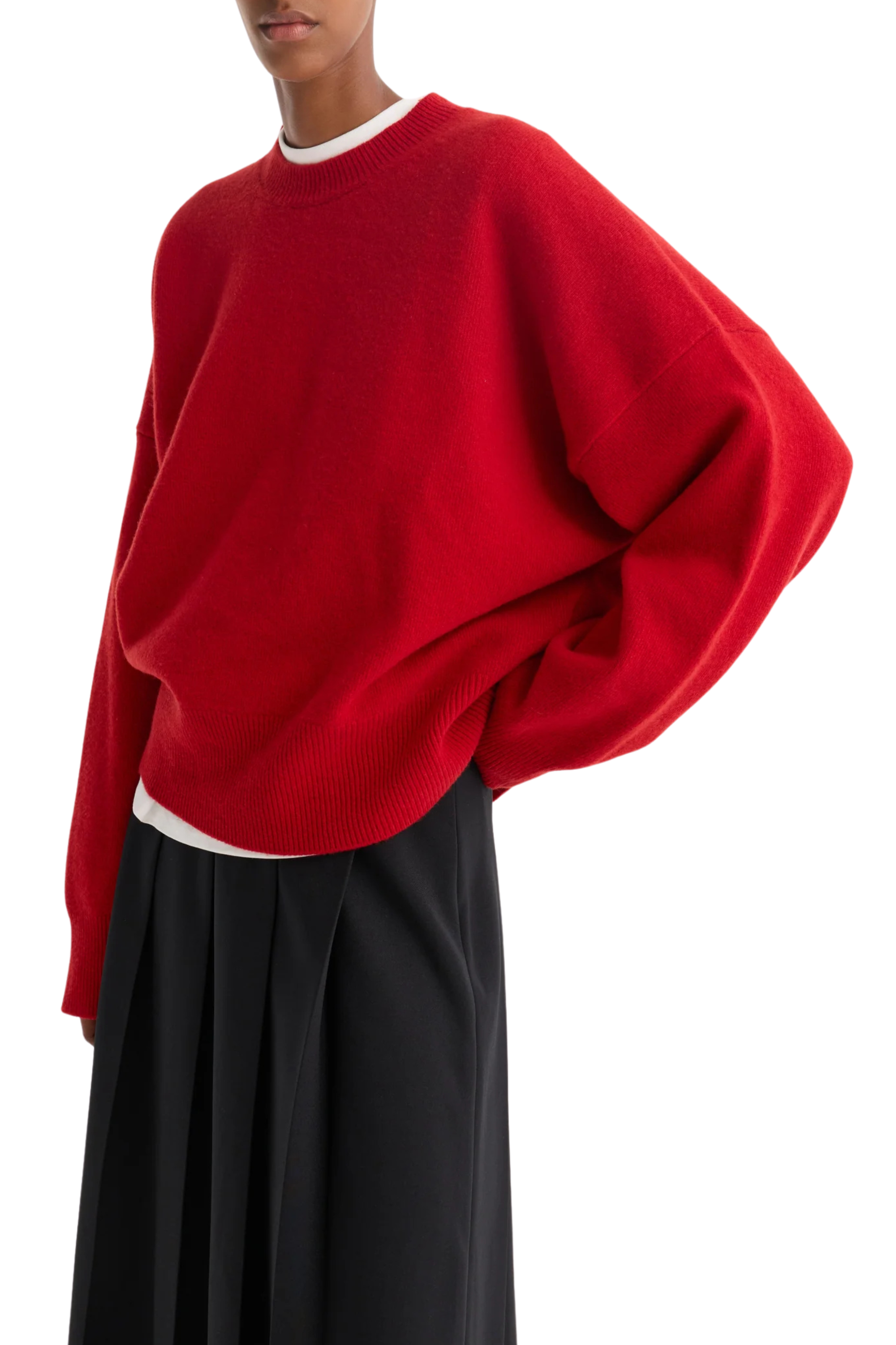 Brushed Wool Crewneck