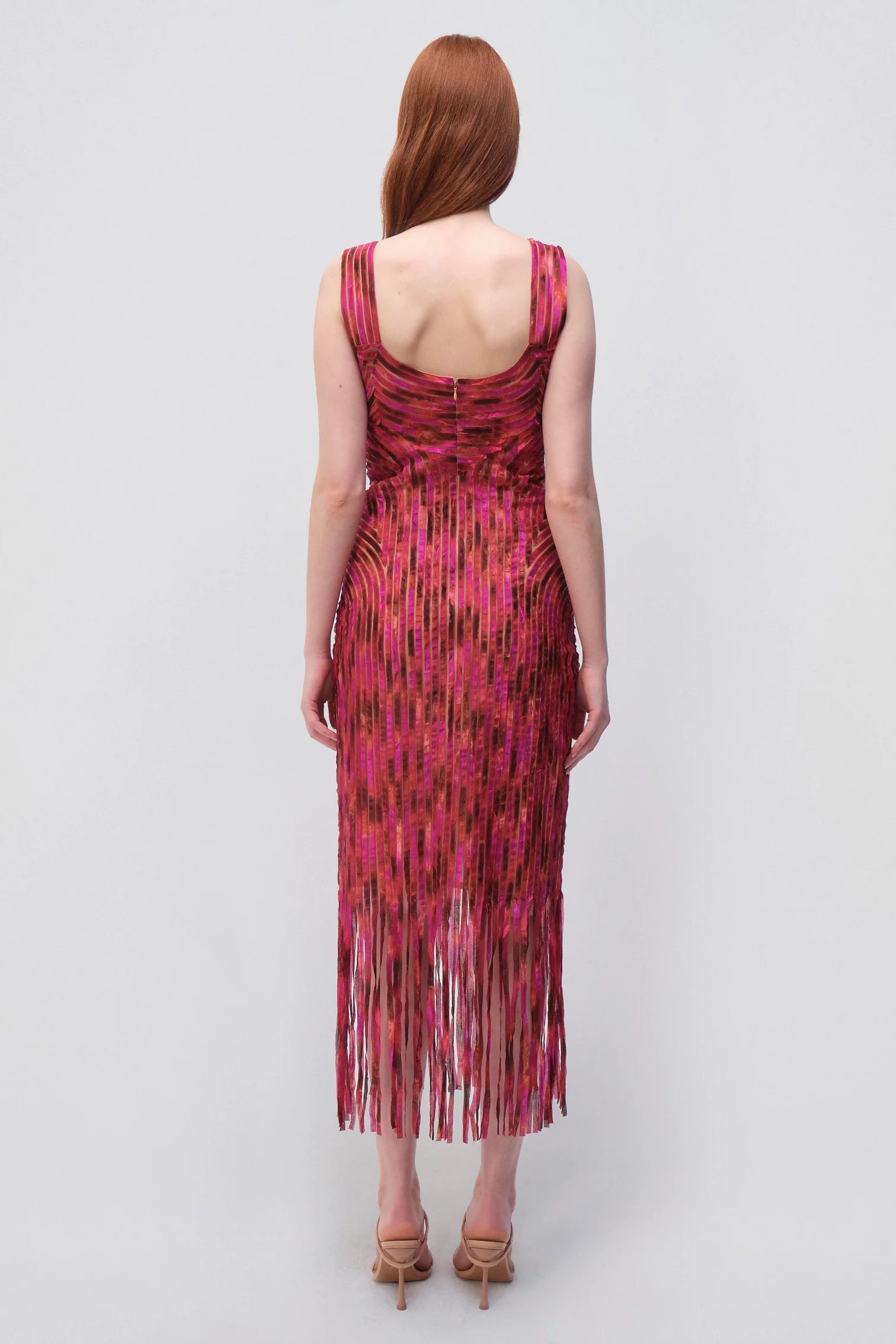 Adalette Midi Dress in Multi