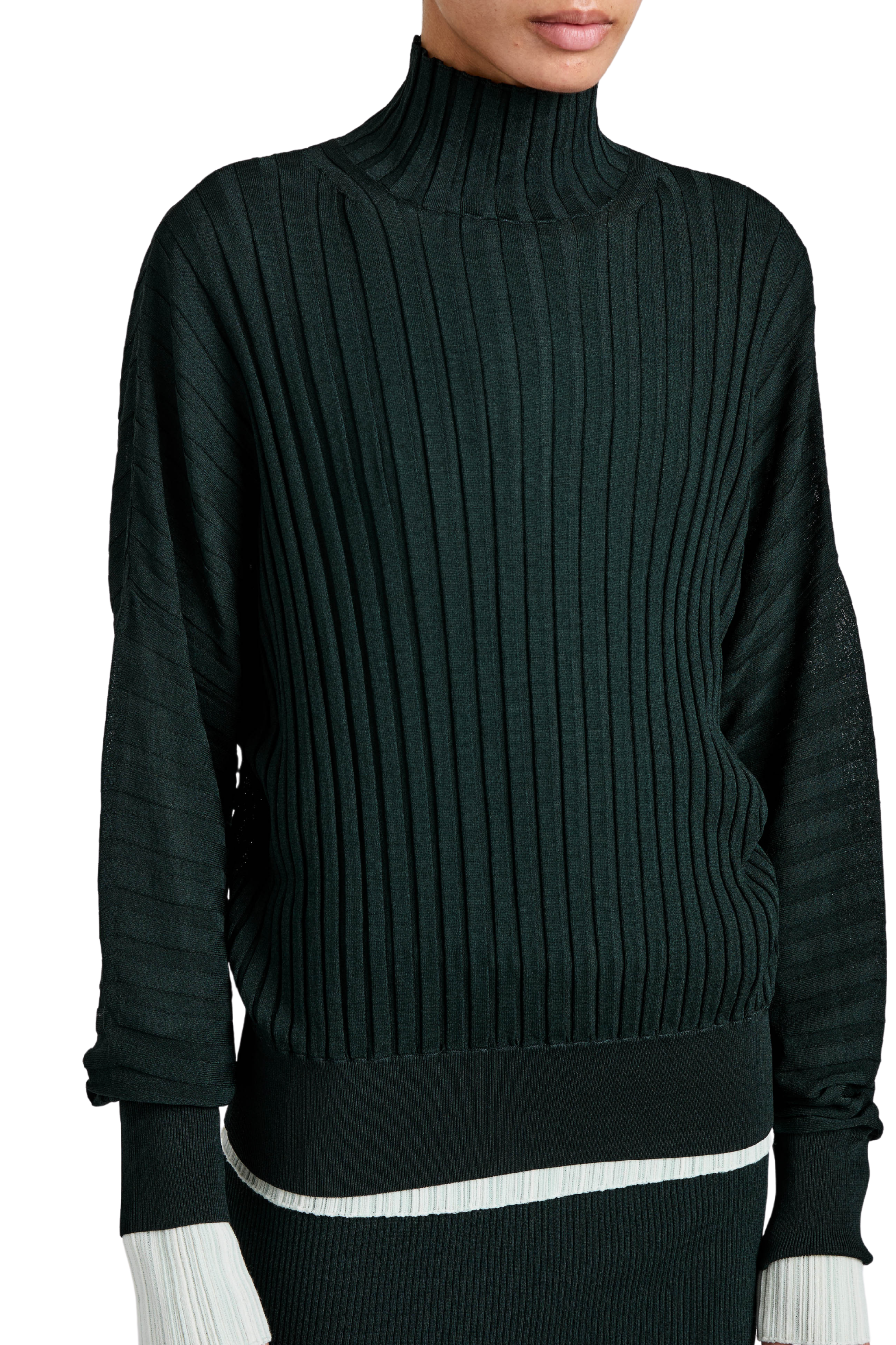 Luiza Sweater In Sunburst Rib