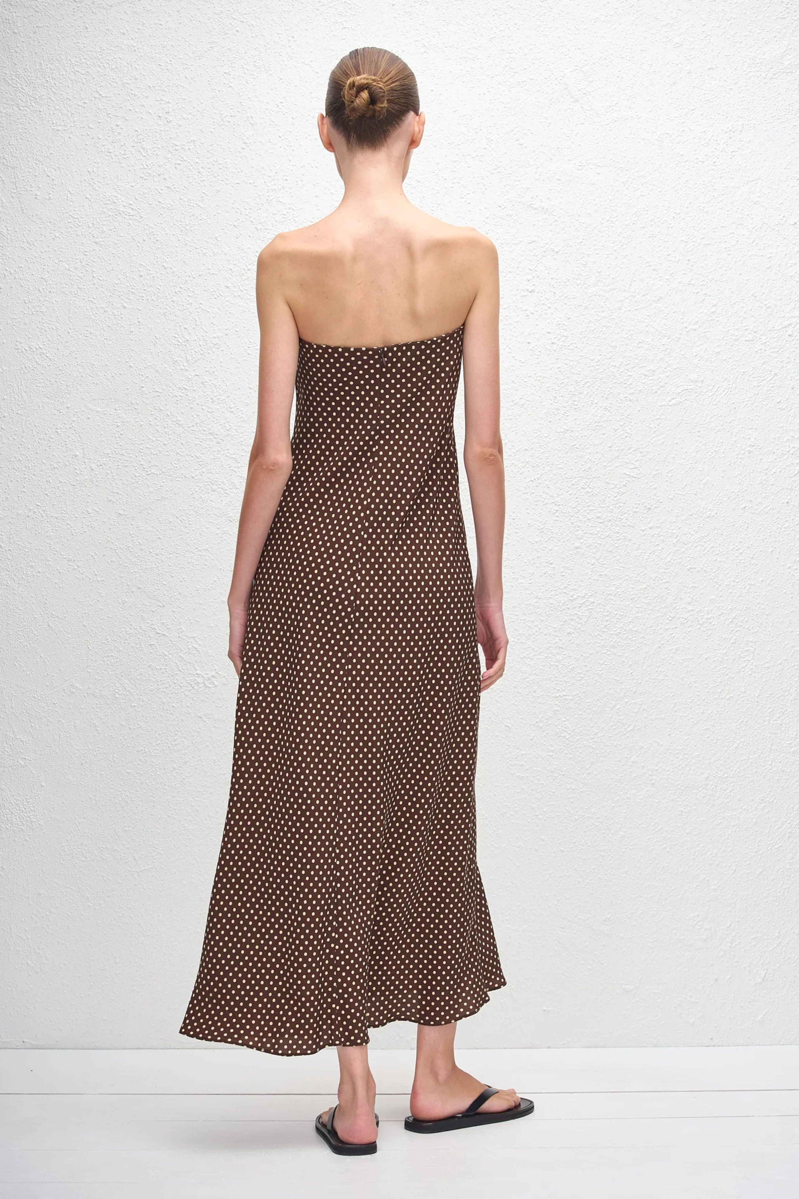 Bias Column Dress