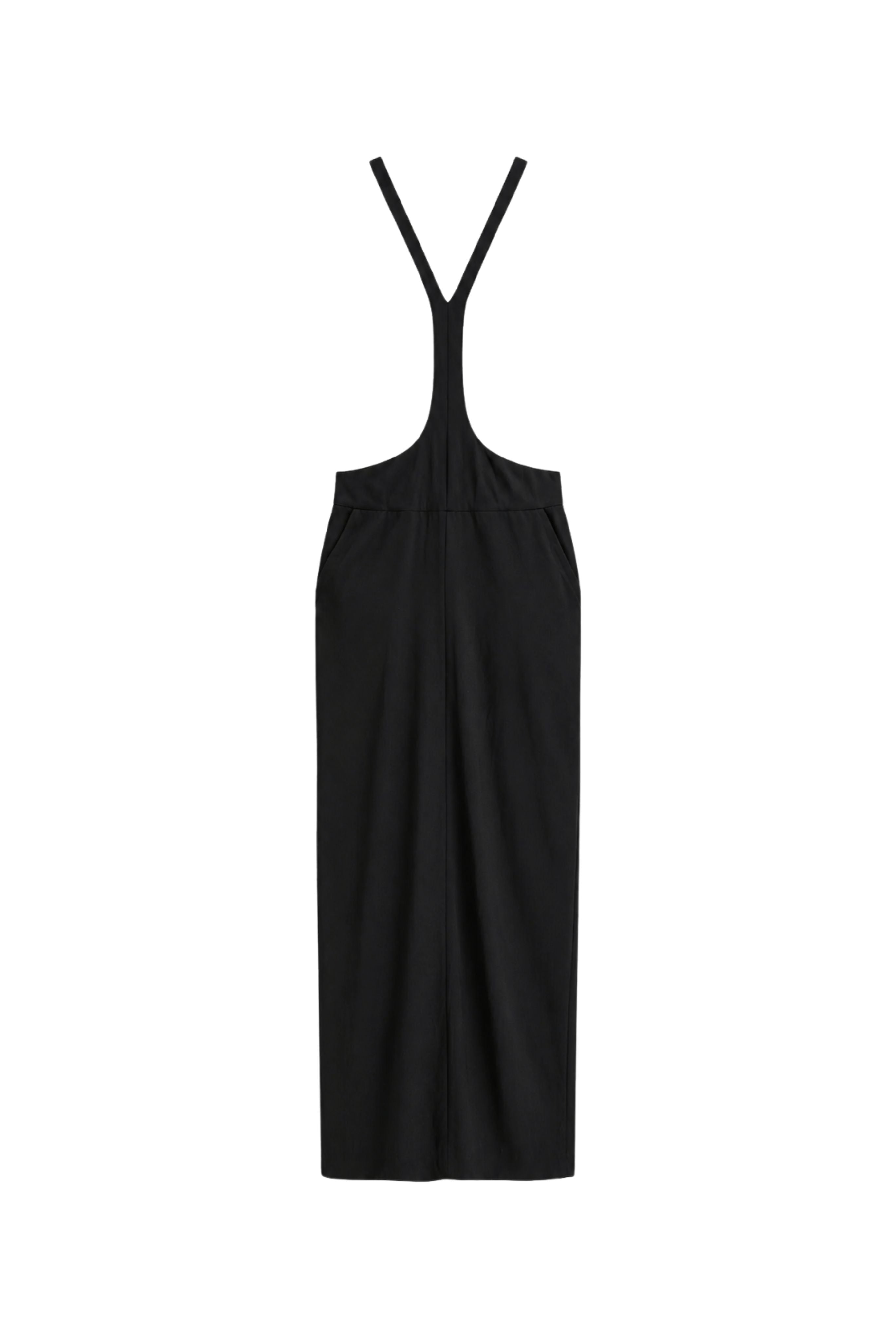 Summer Acetate Crinkle Overall Skirt