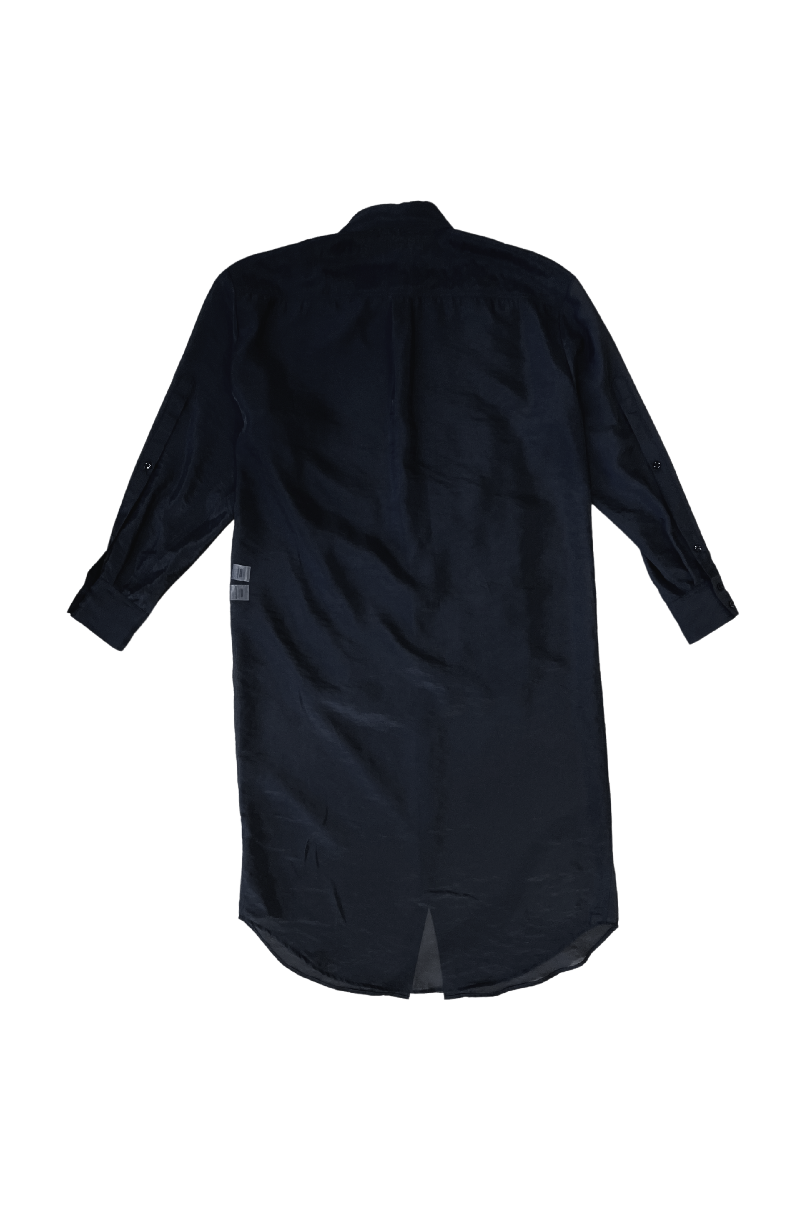 CHRISTOPHER JOHN ROGERS Organza Ruffle Shirt Dress