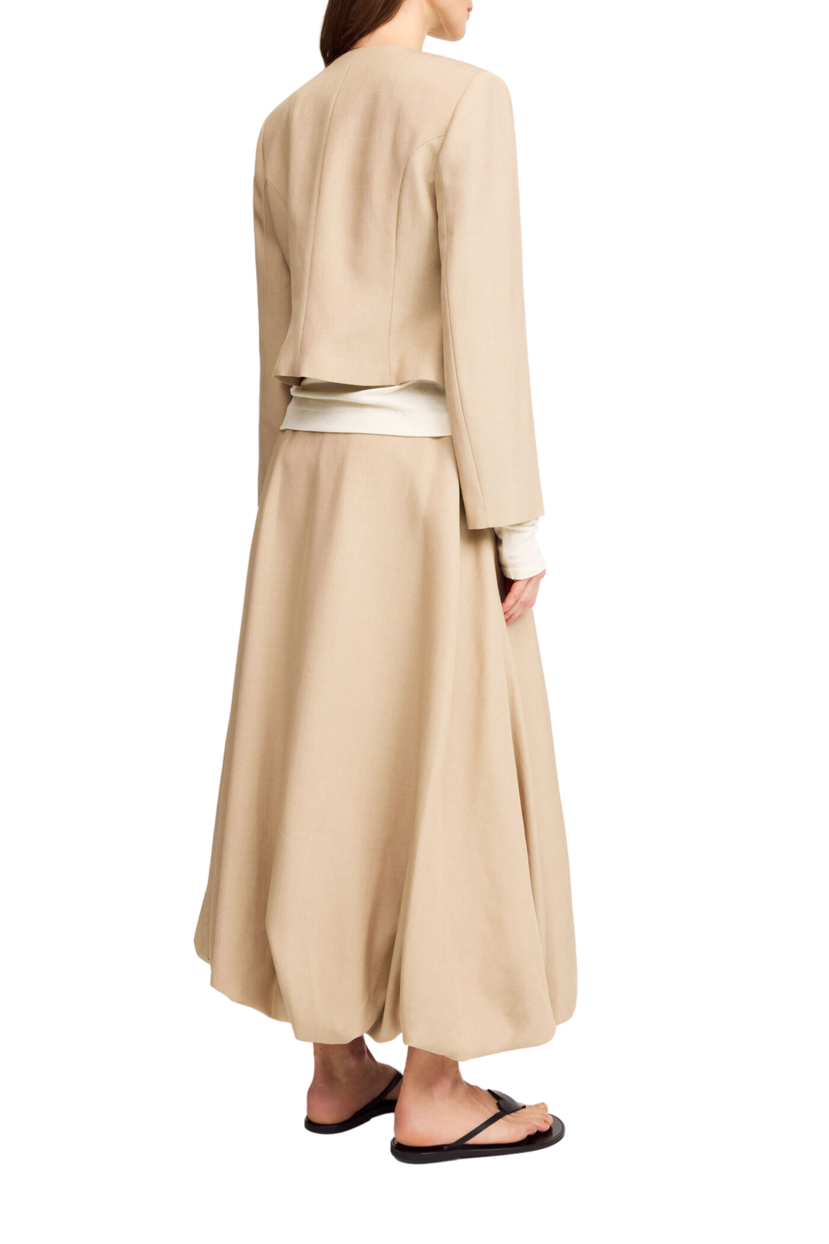 Aubrey Skirt in Dark Sand