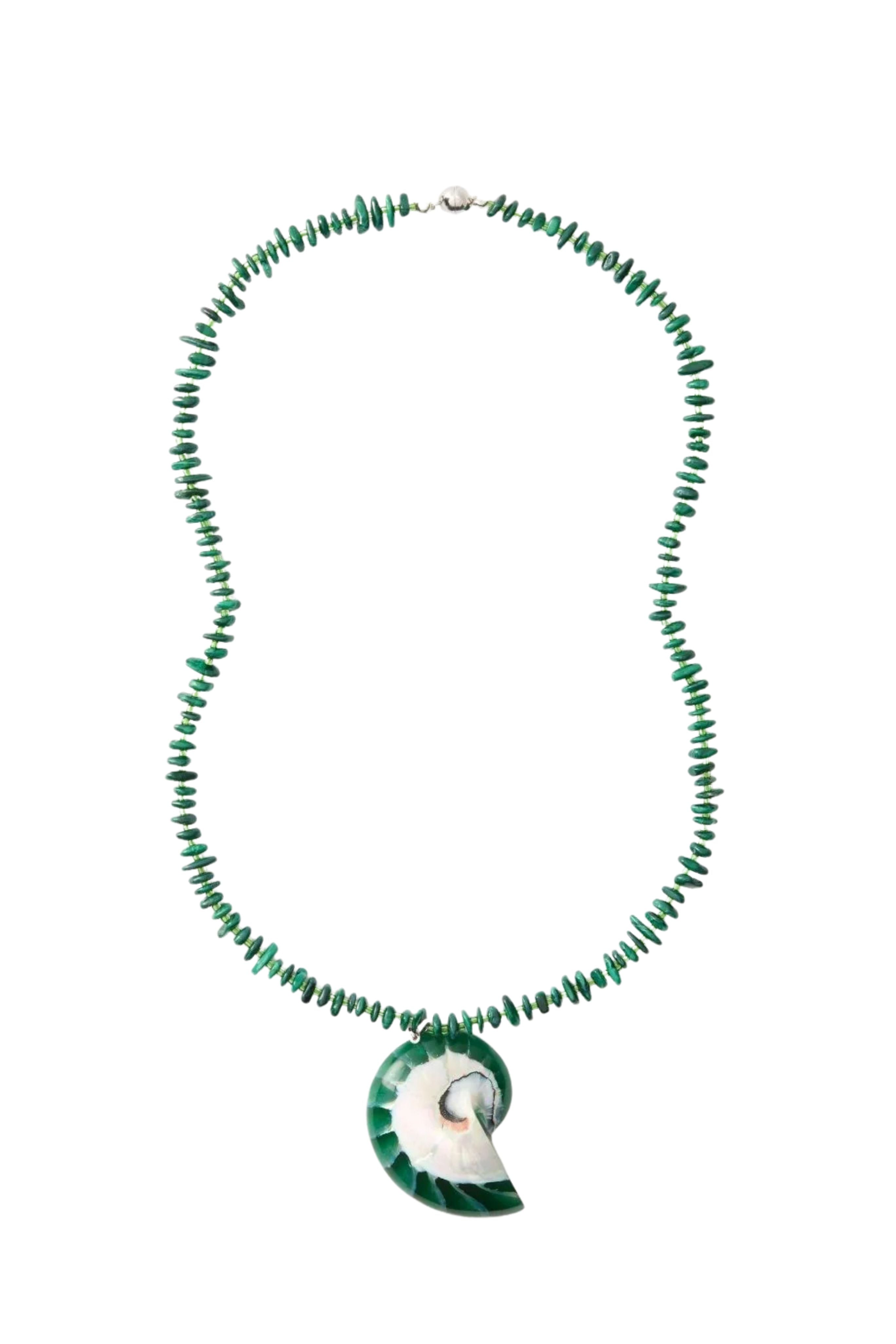 Tortugas Necklace in Green