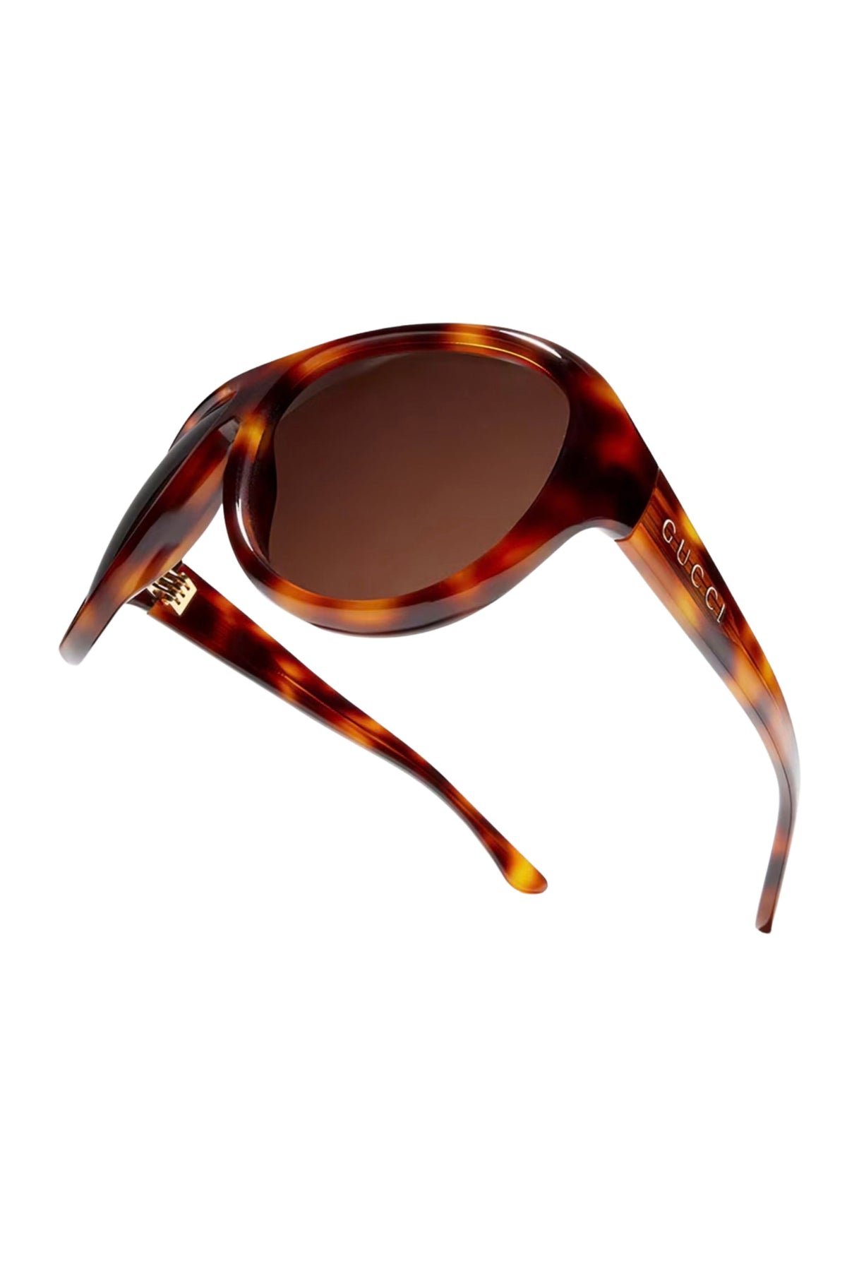Pilot Frame Sunglasses - Brown