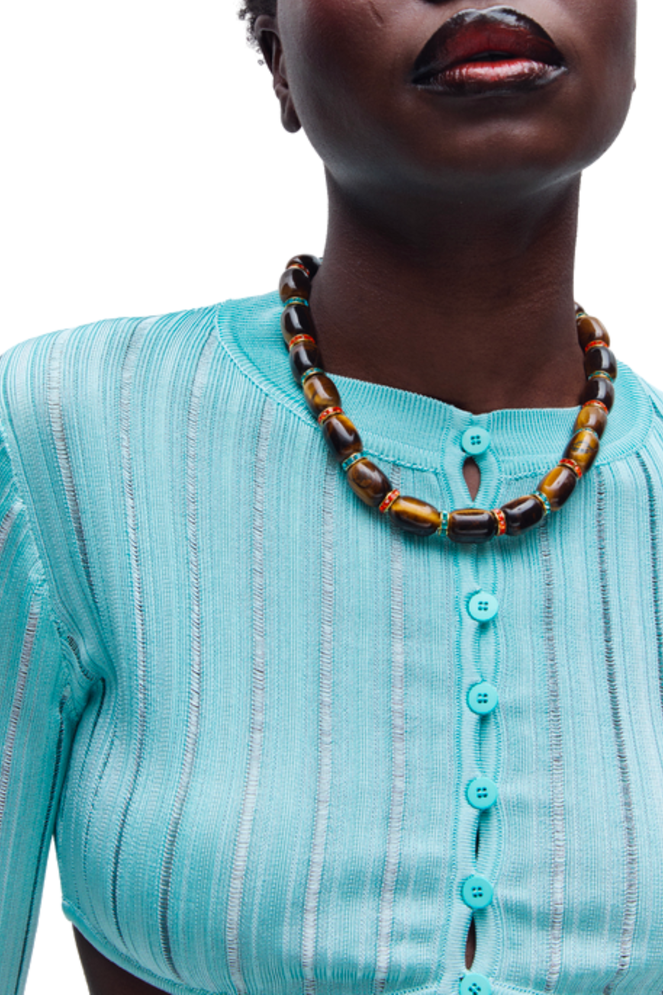 Donna Necklace in Brown/Multi