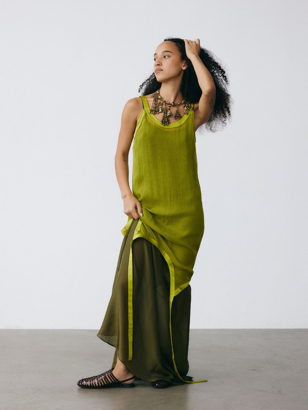 Opal Dress With Slip