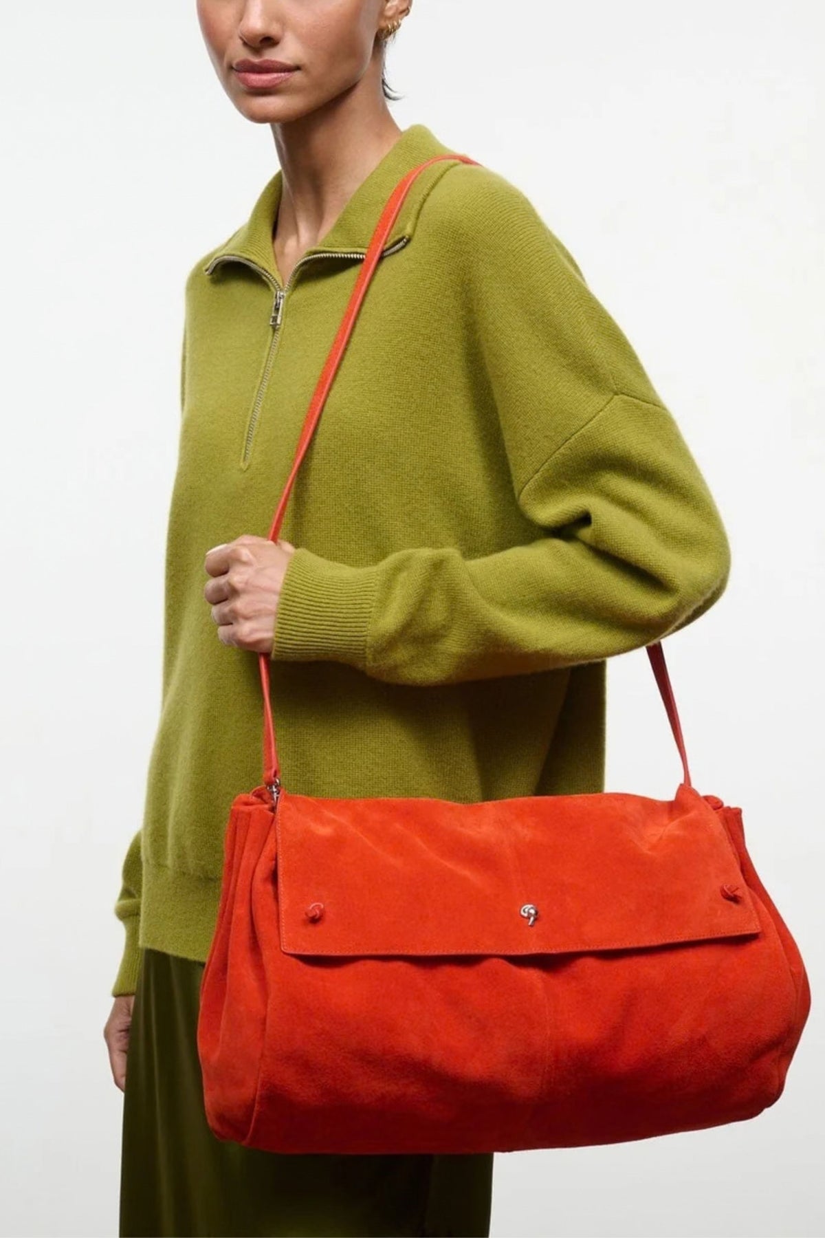 Cy Convertible Bag - Tangelo