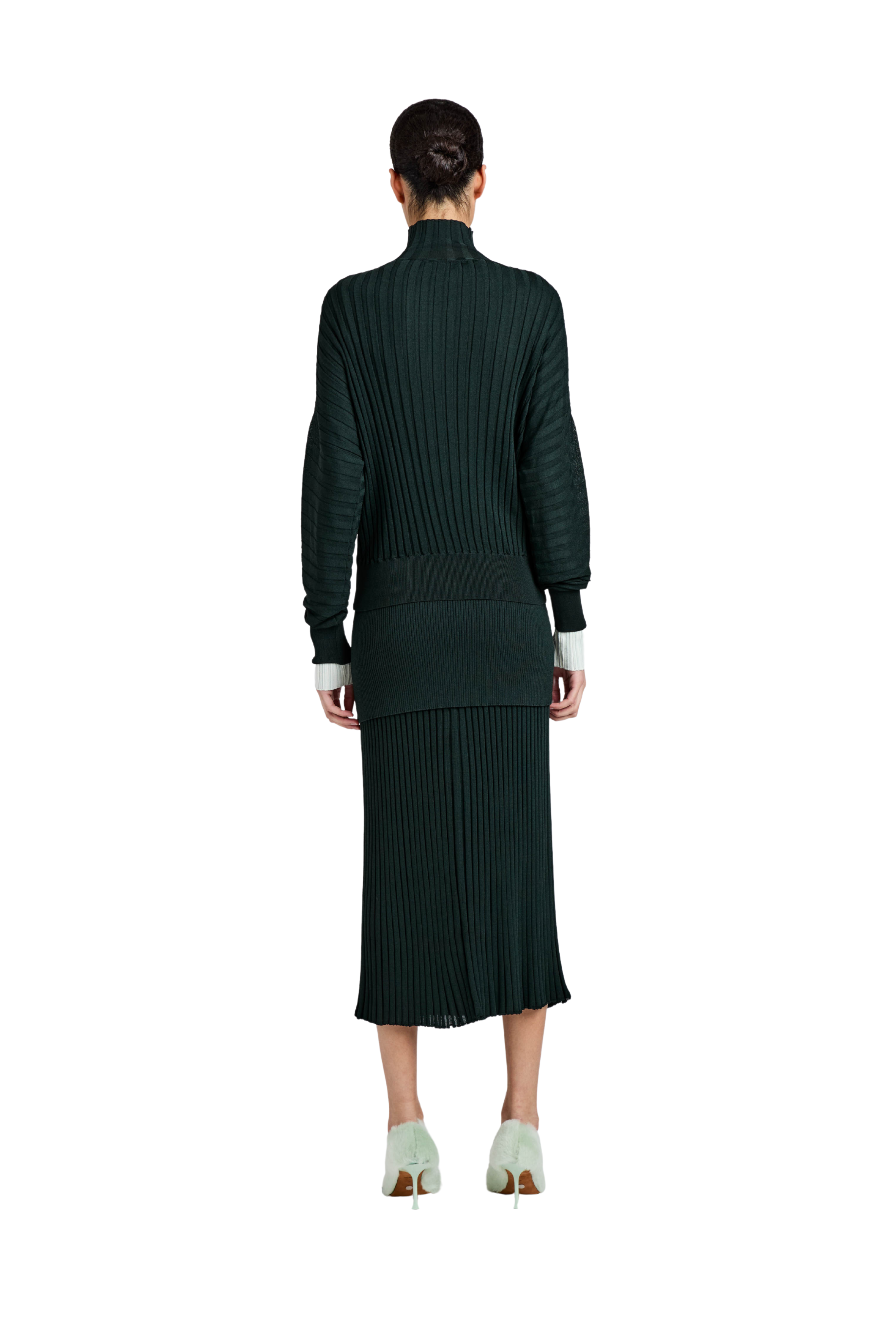 Luiza Skirt In Sunburst Rib