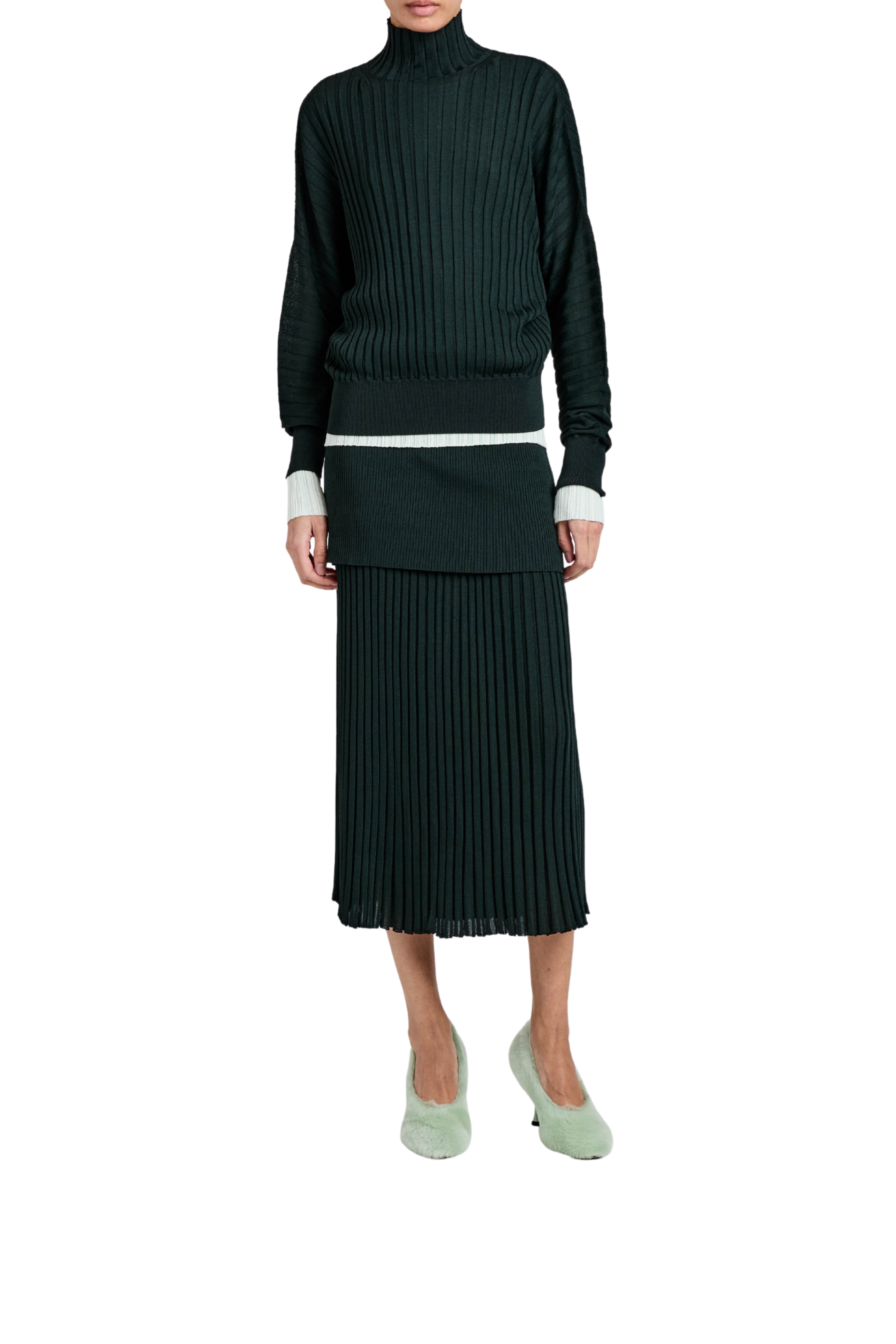 Luiza Sweater In Sunburst Rib