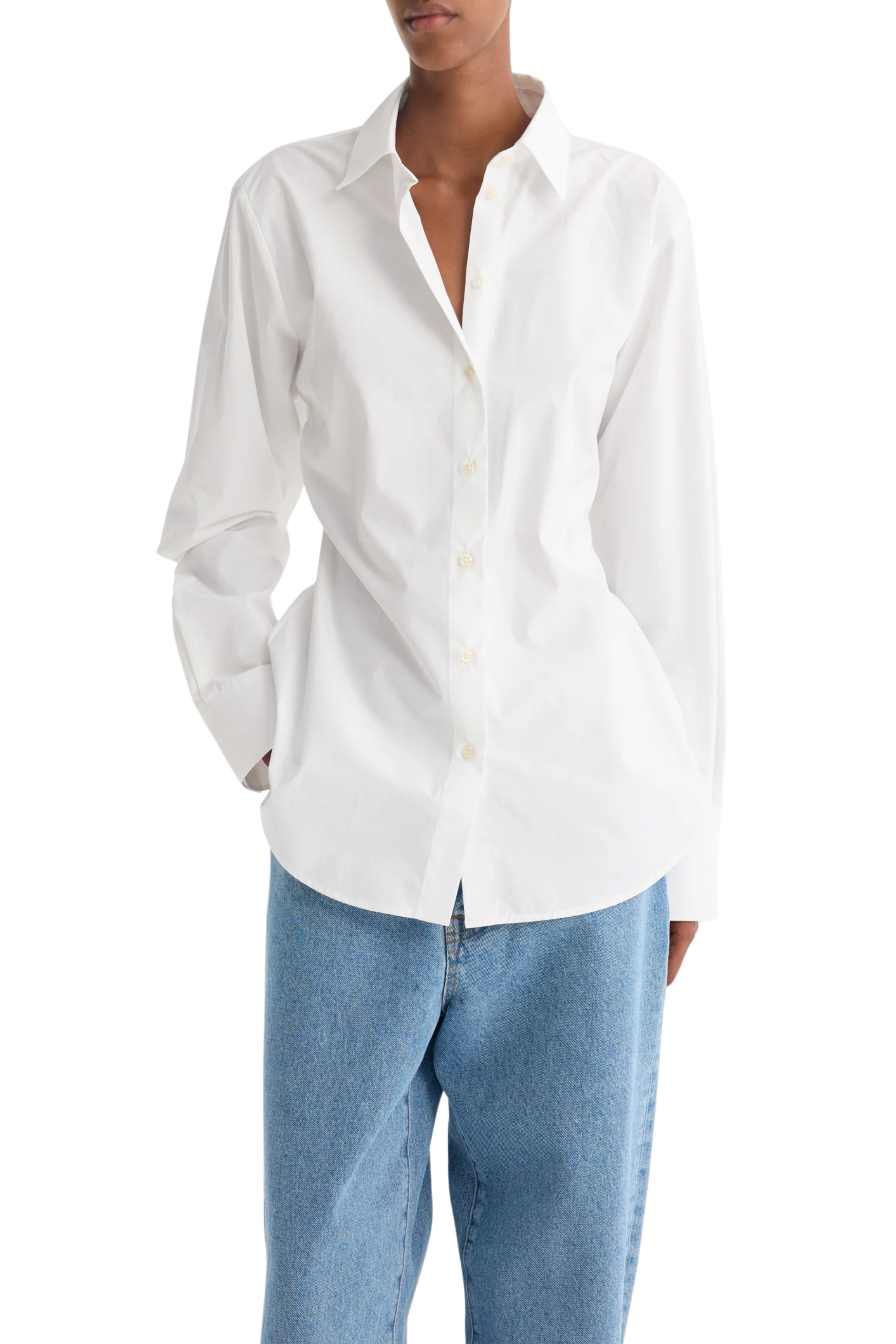 Poplin Shaped Shirt