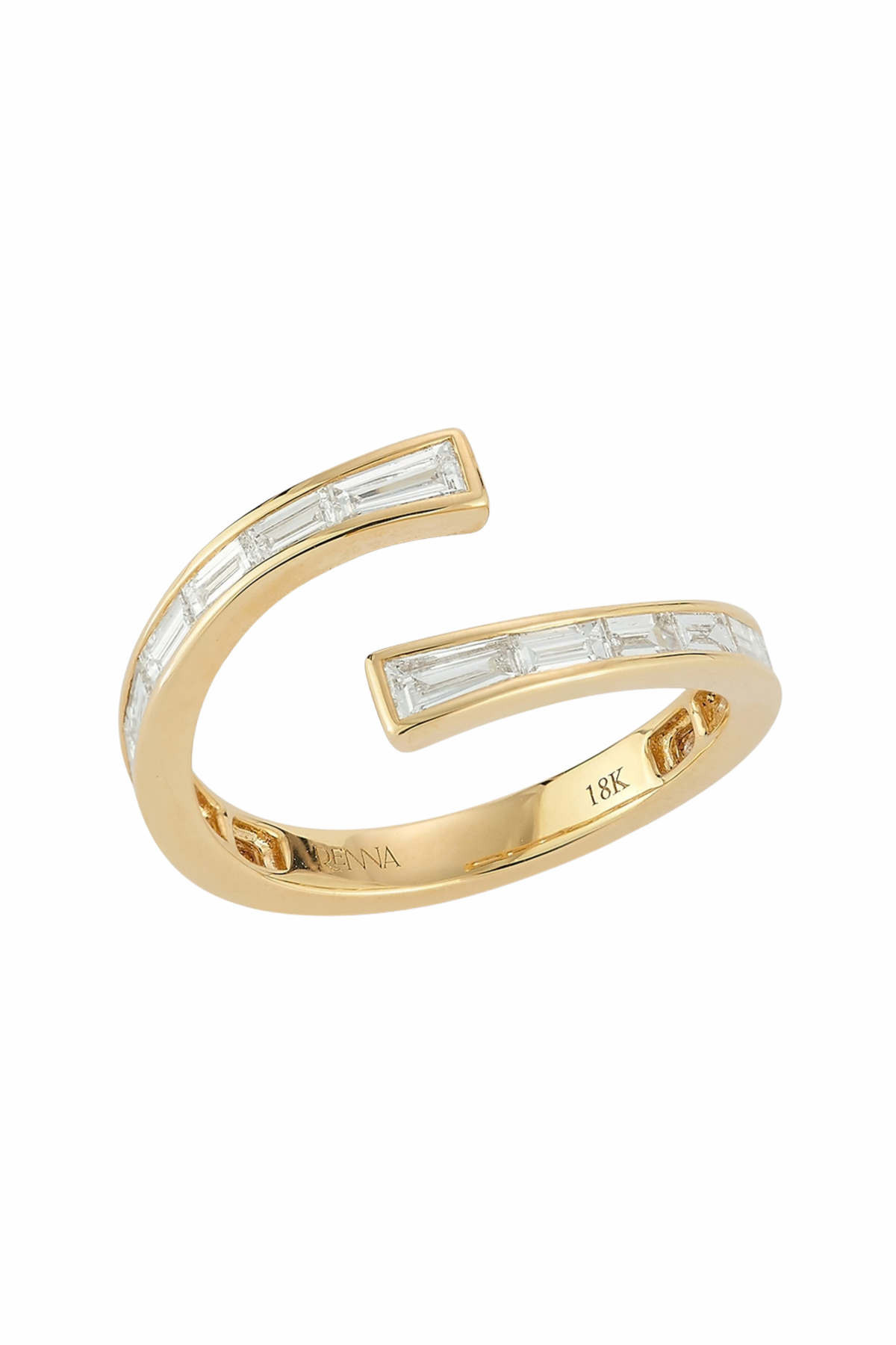 Equator Open Wave Ring
