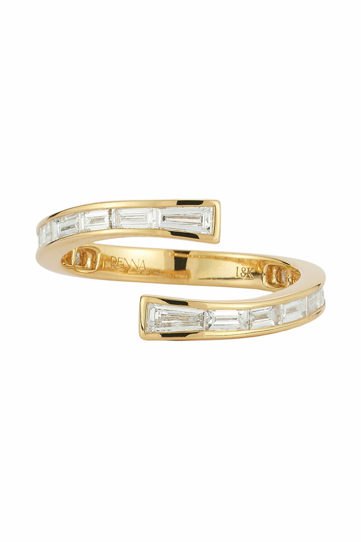 Equator Open Wave Ring