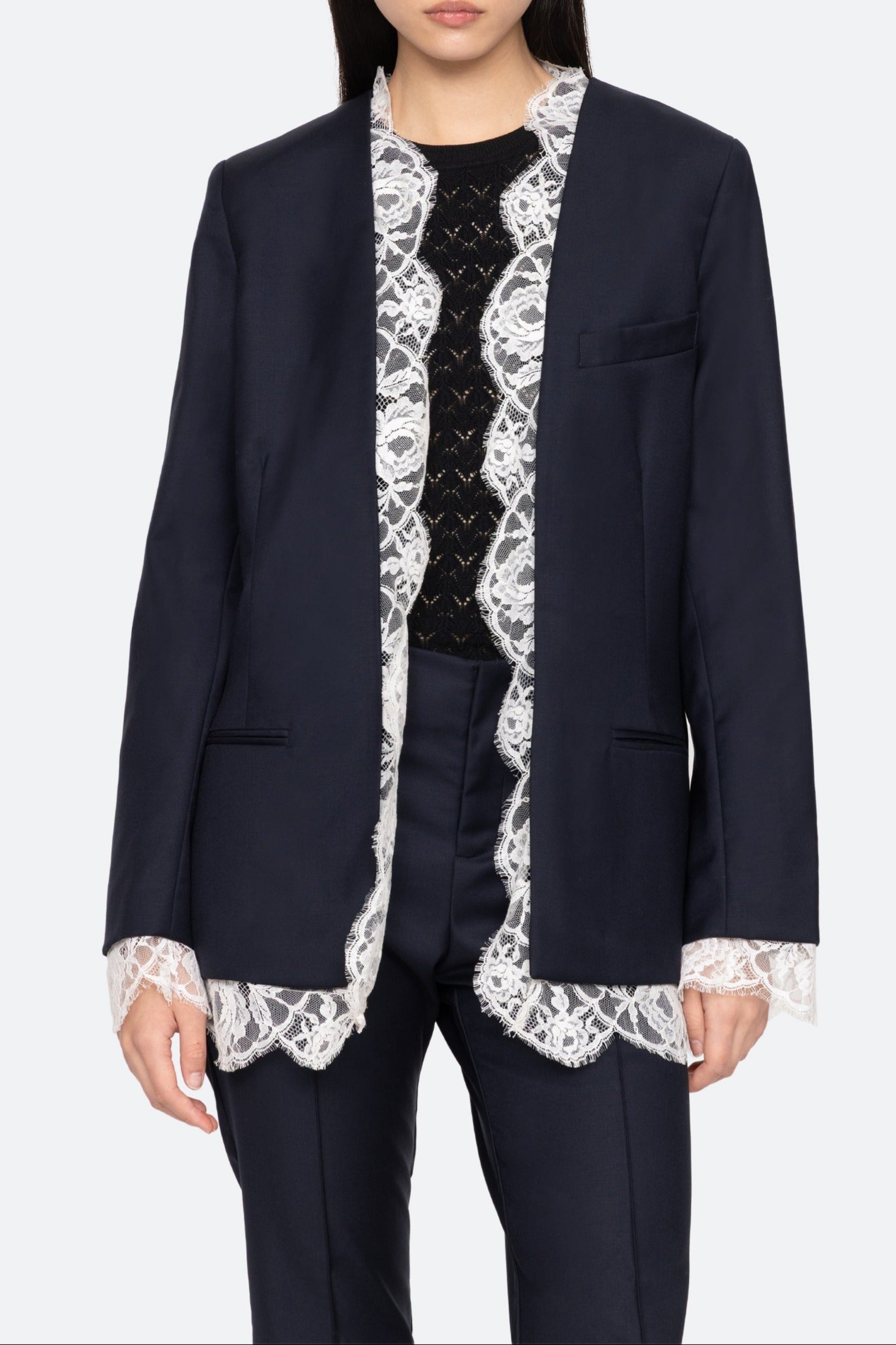 FIORA TROPICAL WOOL JACKET (D1)