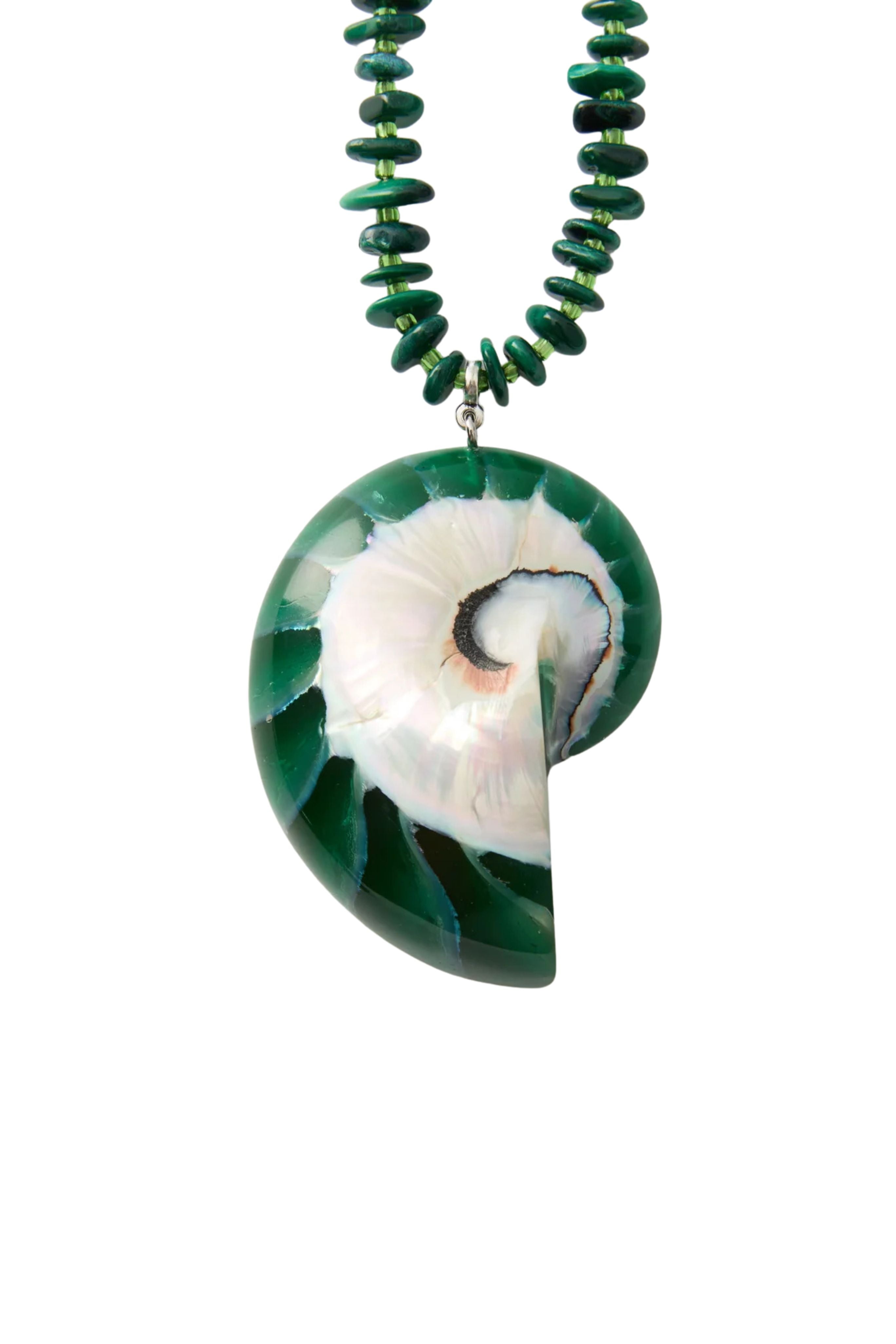 Tortugas Necklace in Green