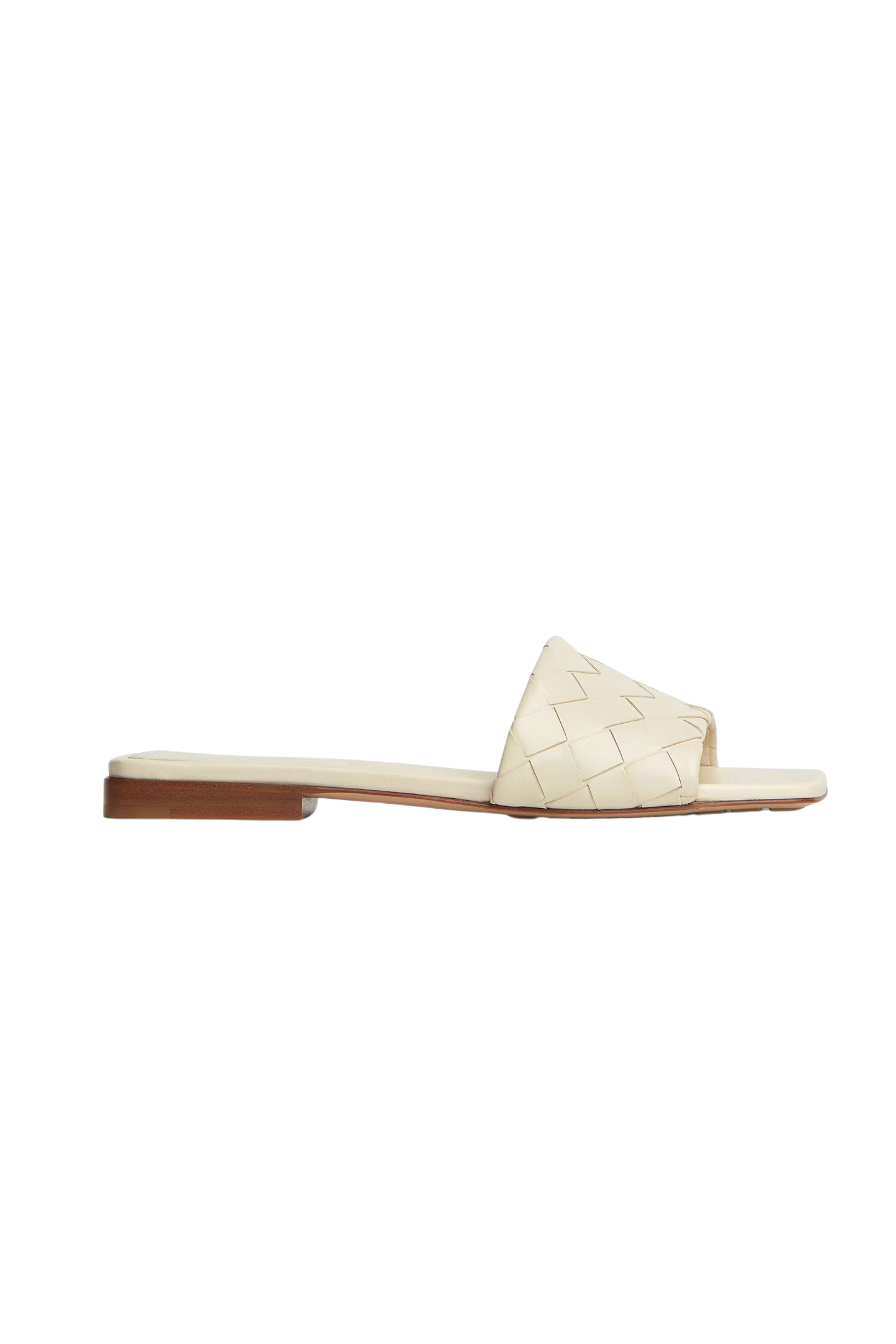 Parco Flat Mule in Sea Salt