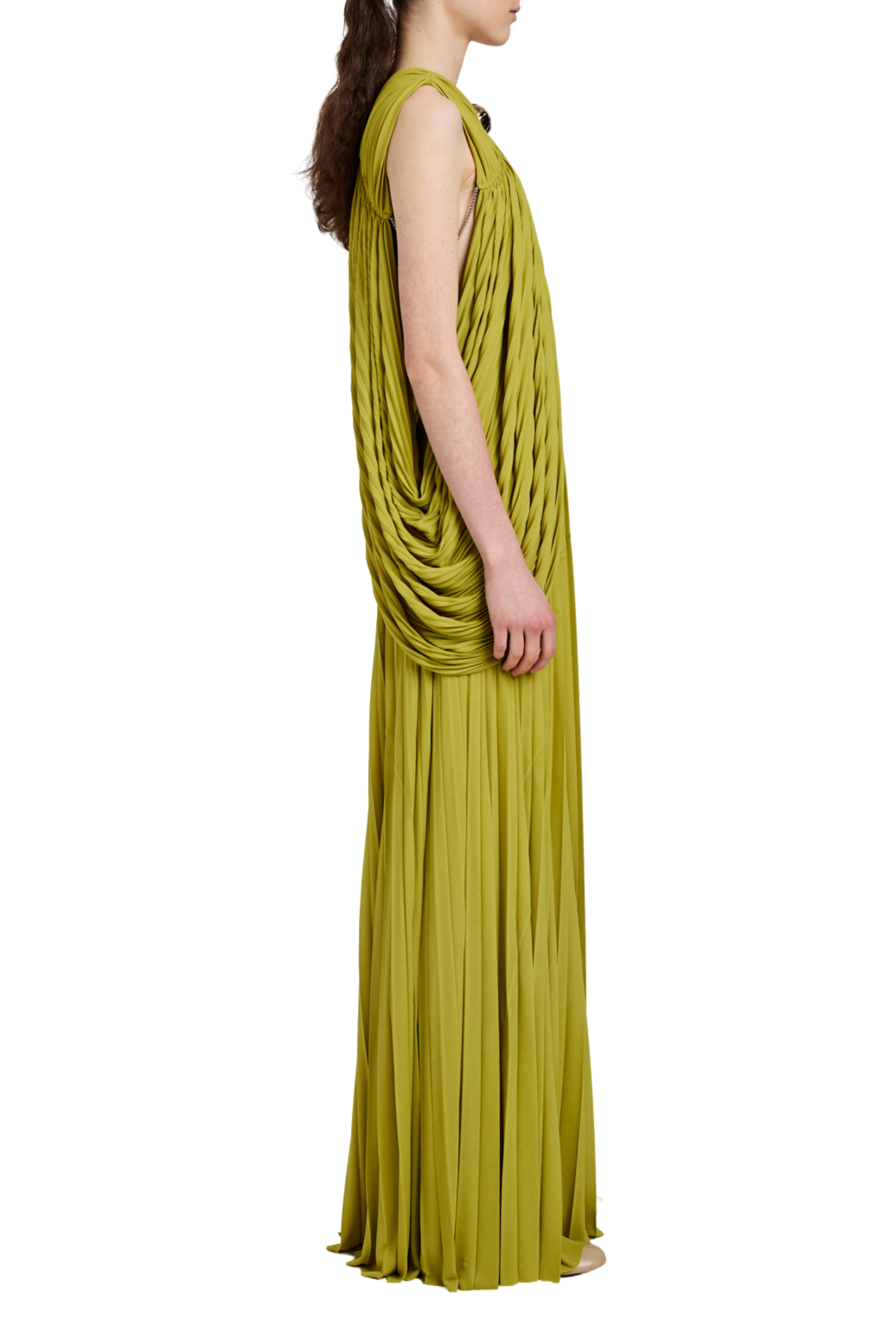 Bari Dress in Gauzy Jersey