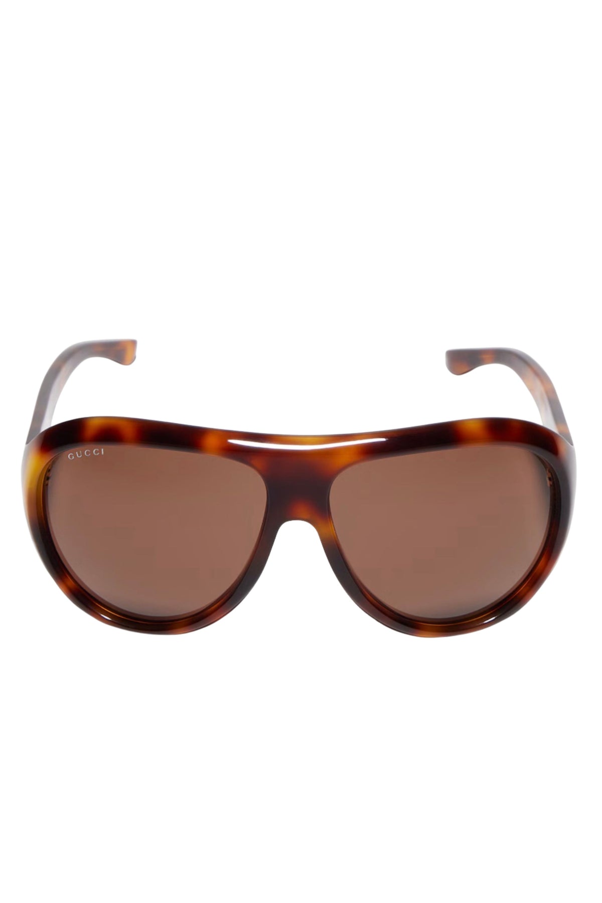 Pilot Frame Sunglasses - Brown