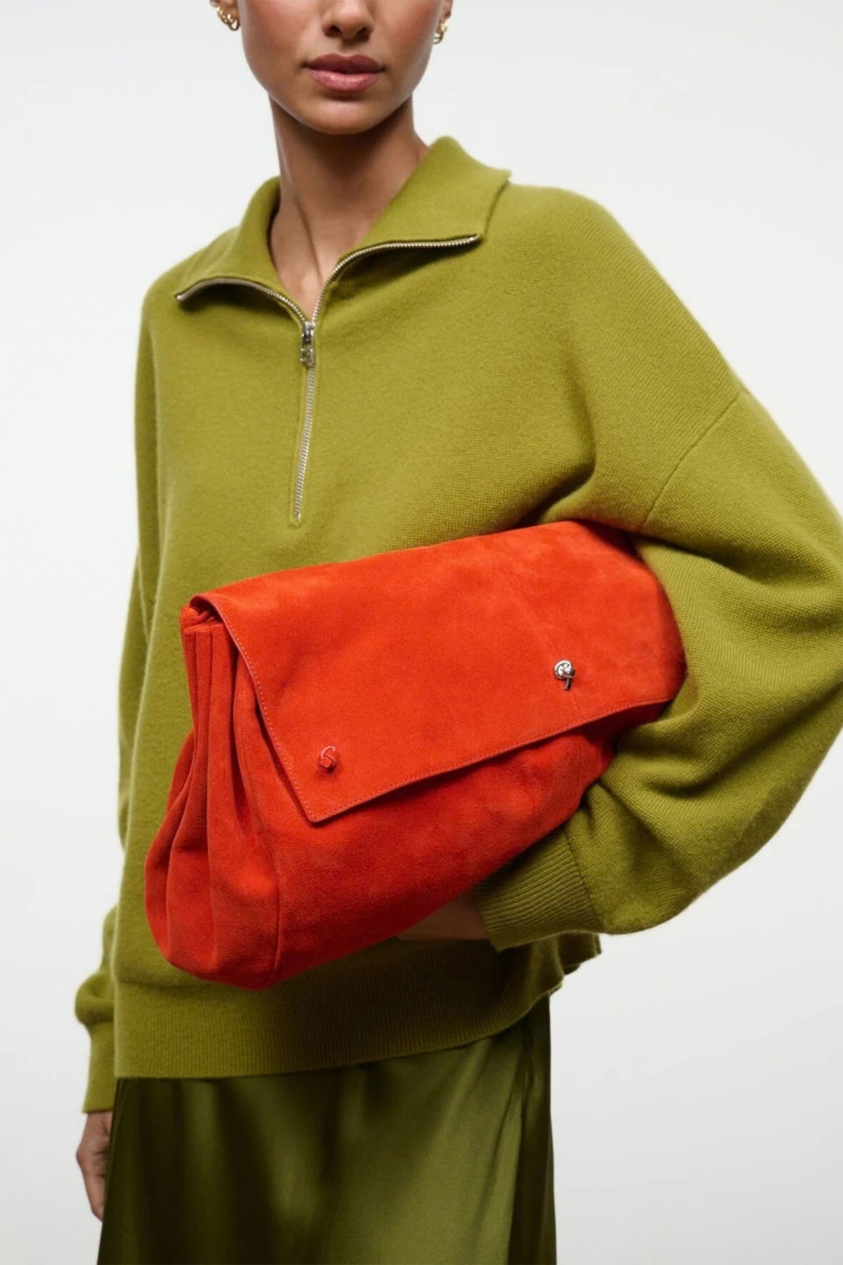 Cy Convertible Bag - Tangelo