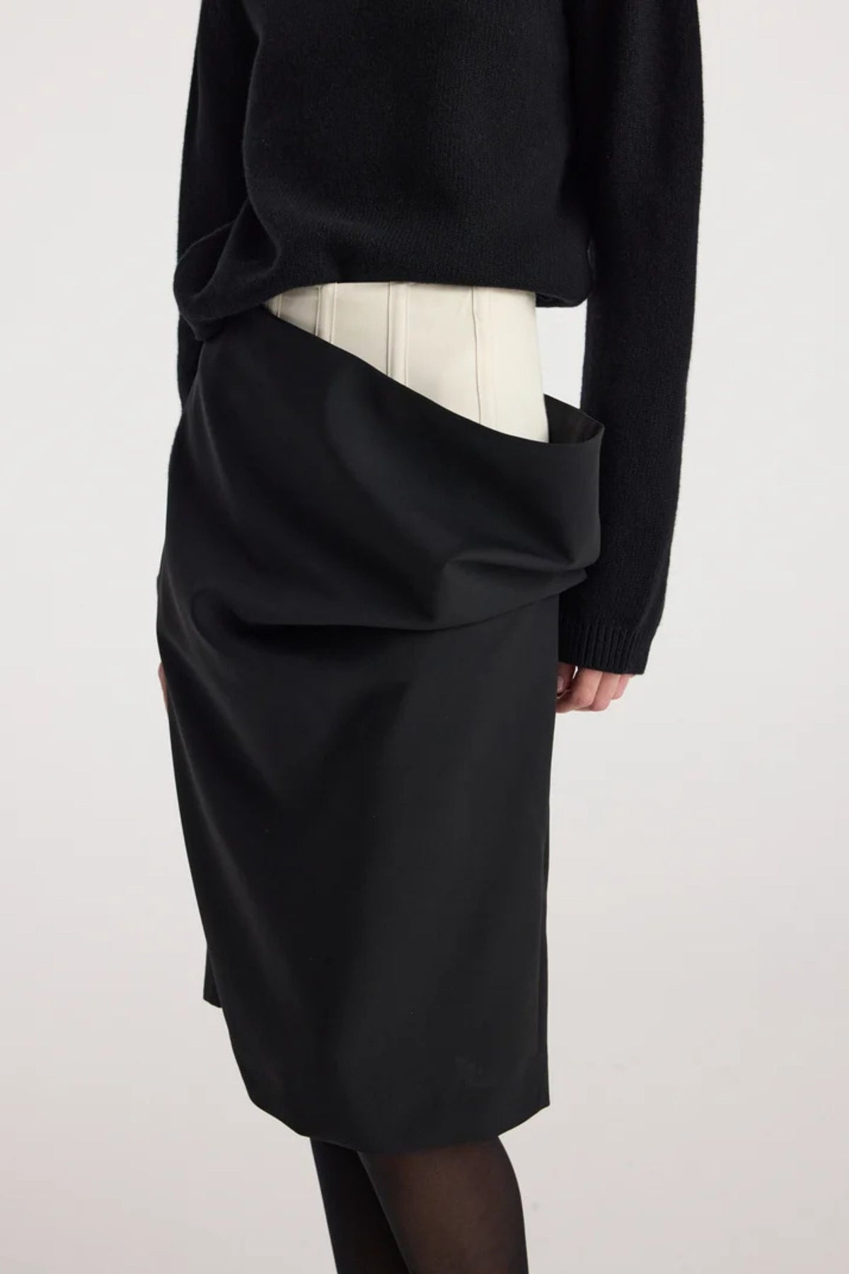 Corset detailed skirt