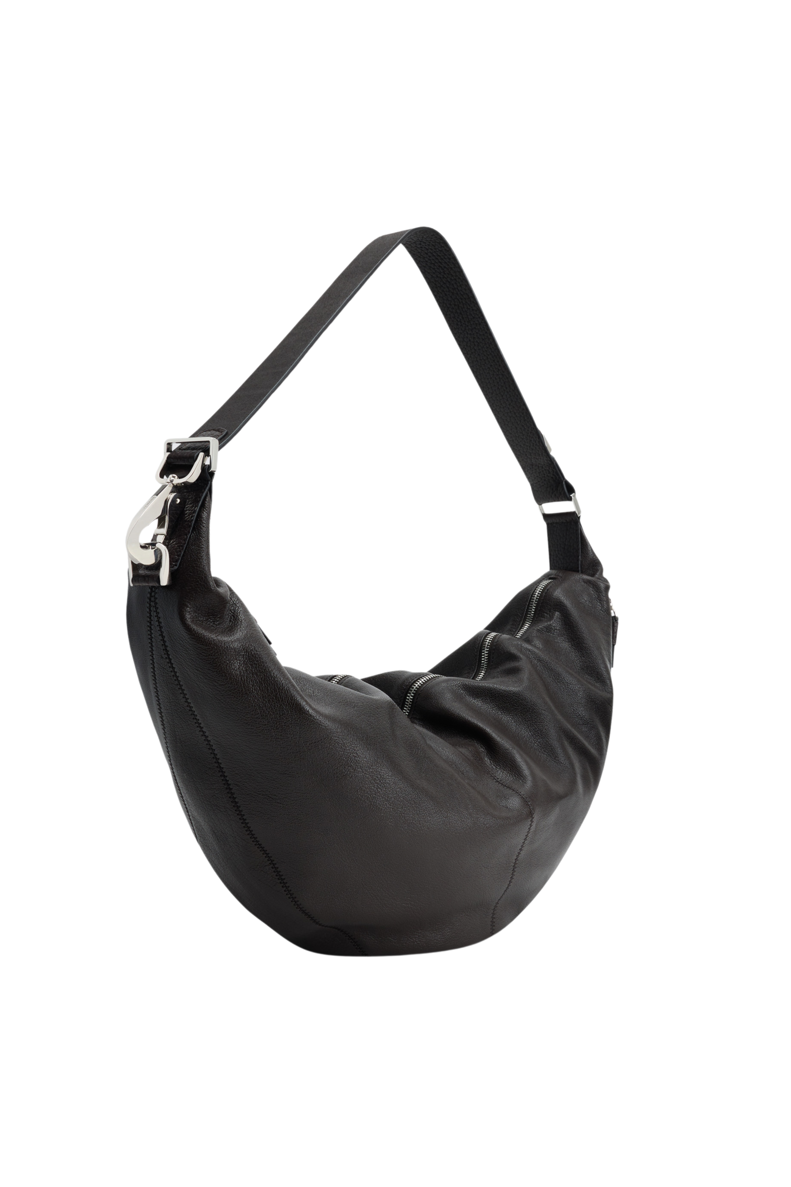 Quiver Clip Bag in Dark Chocolate
