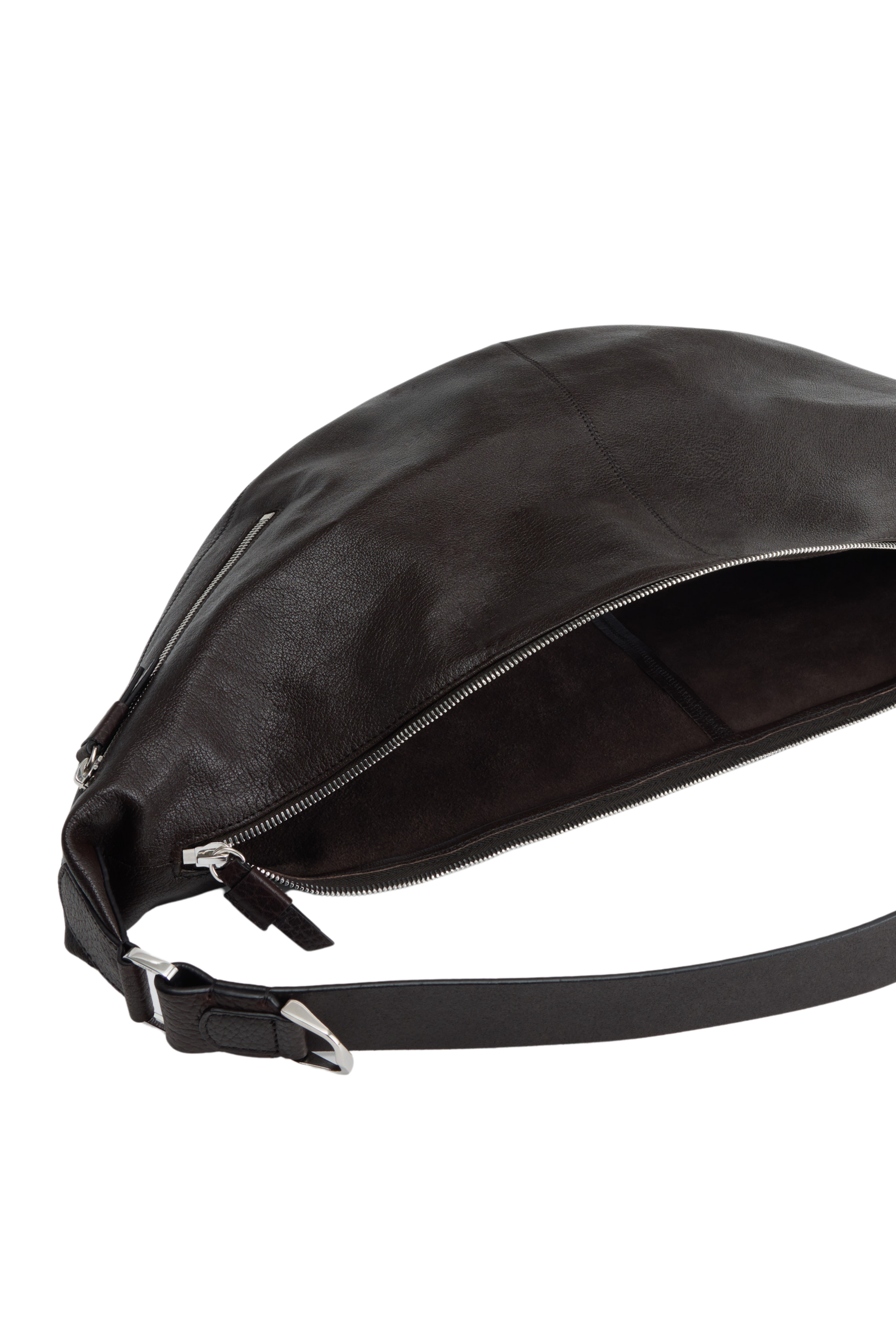 Quiver Clip Bag in Dark Chocolate