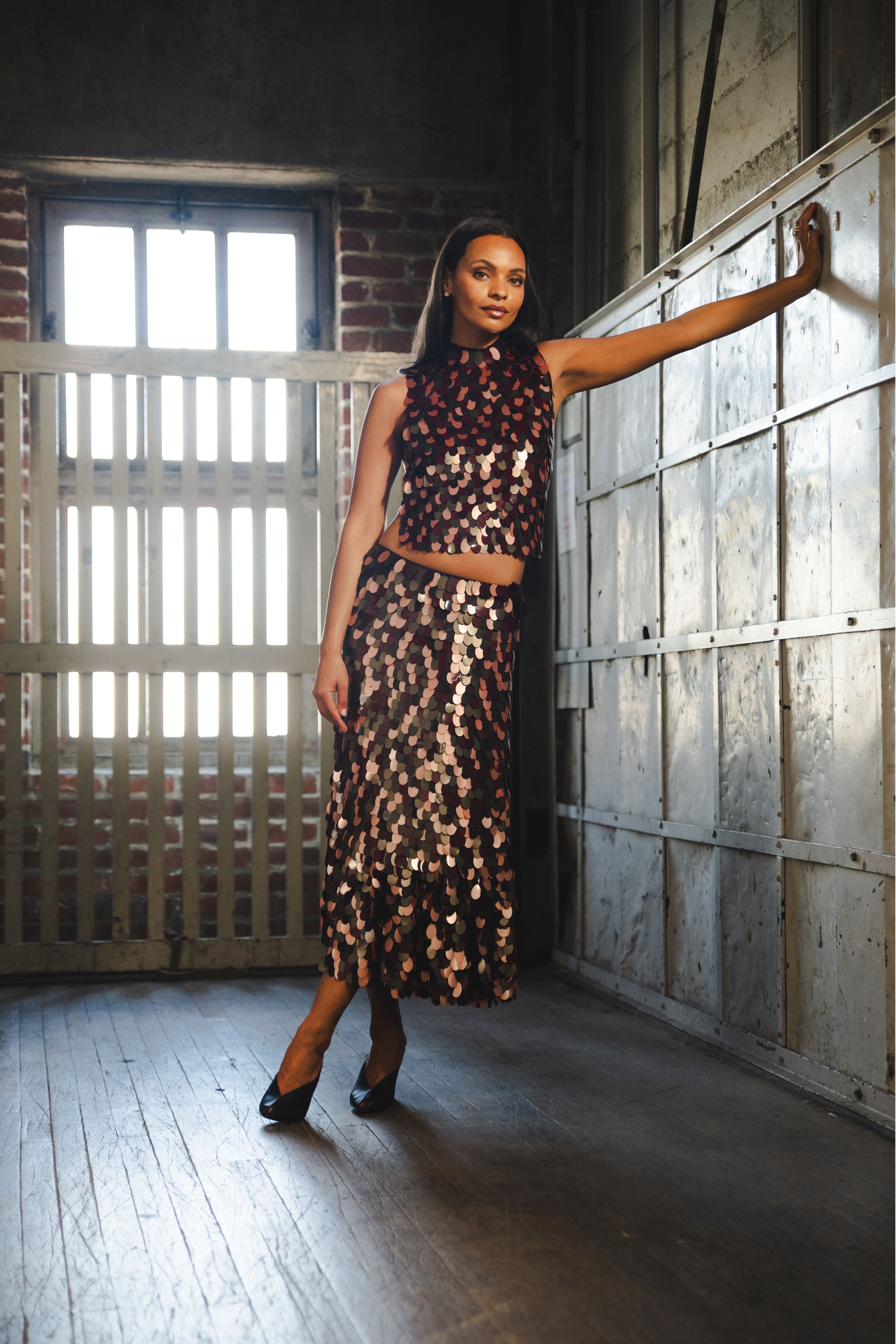 Sprity Embroidered Skirt