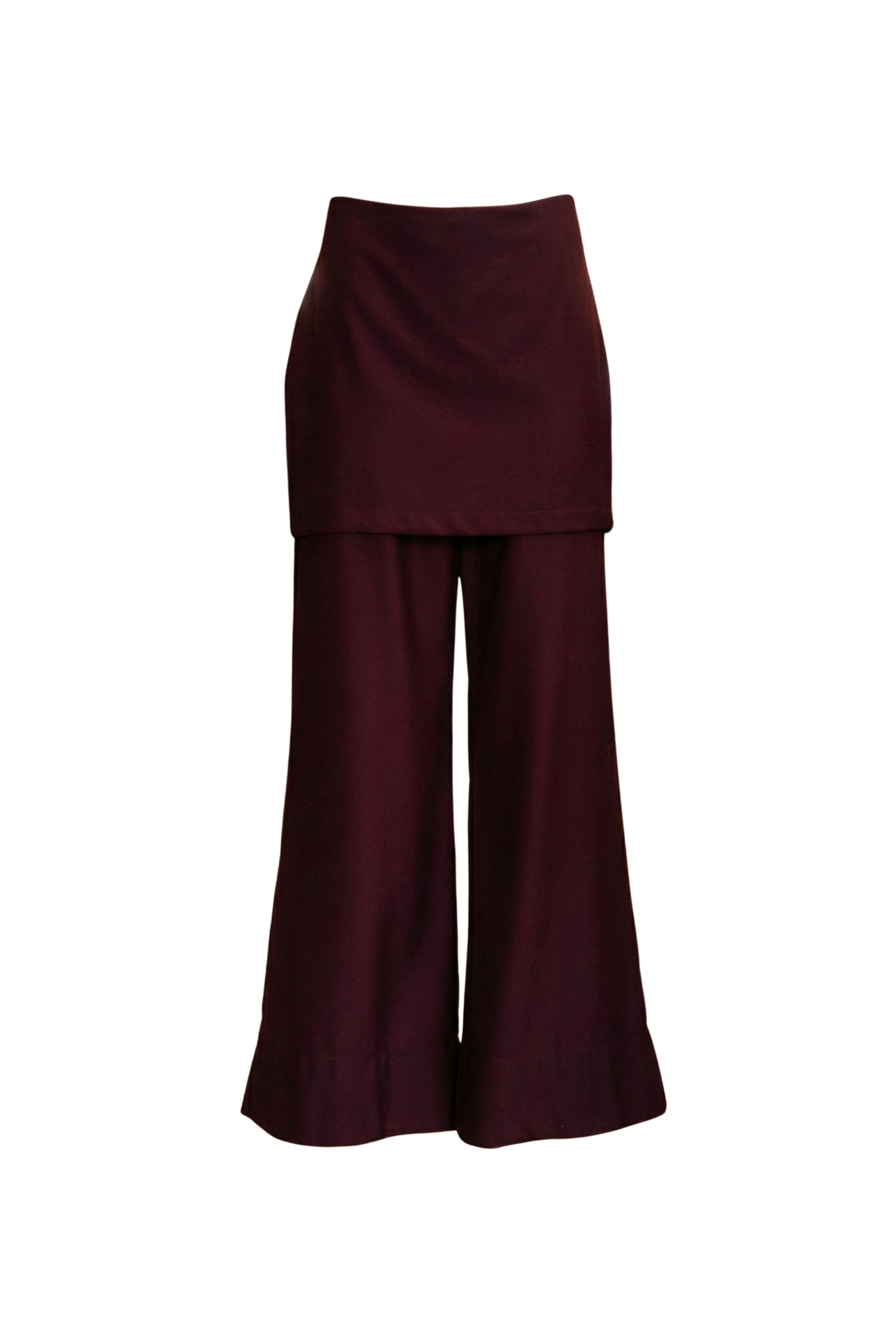 Combination Trouser - Plum