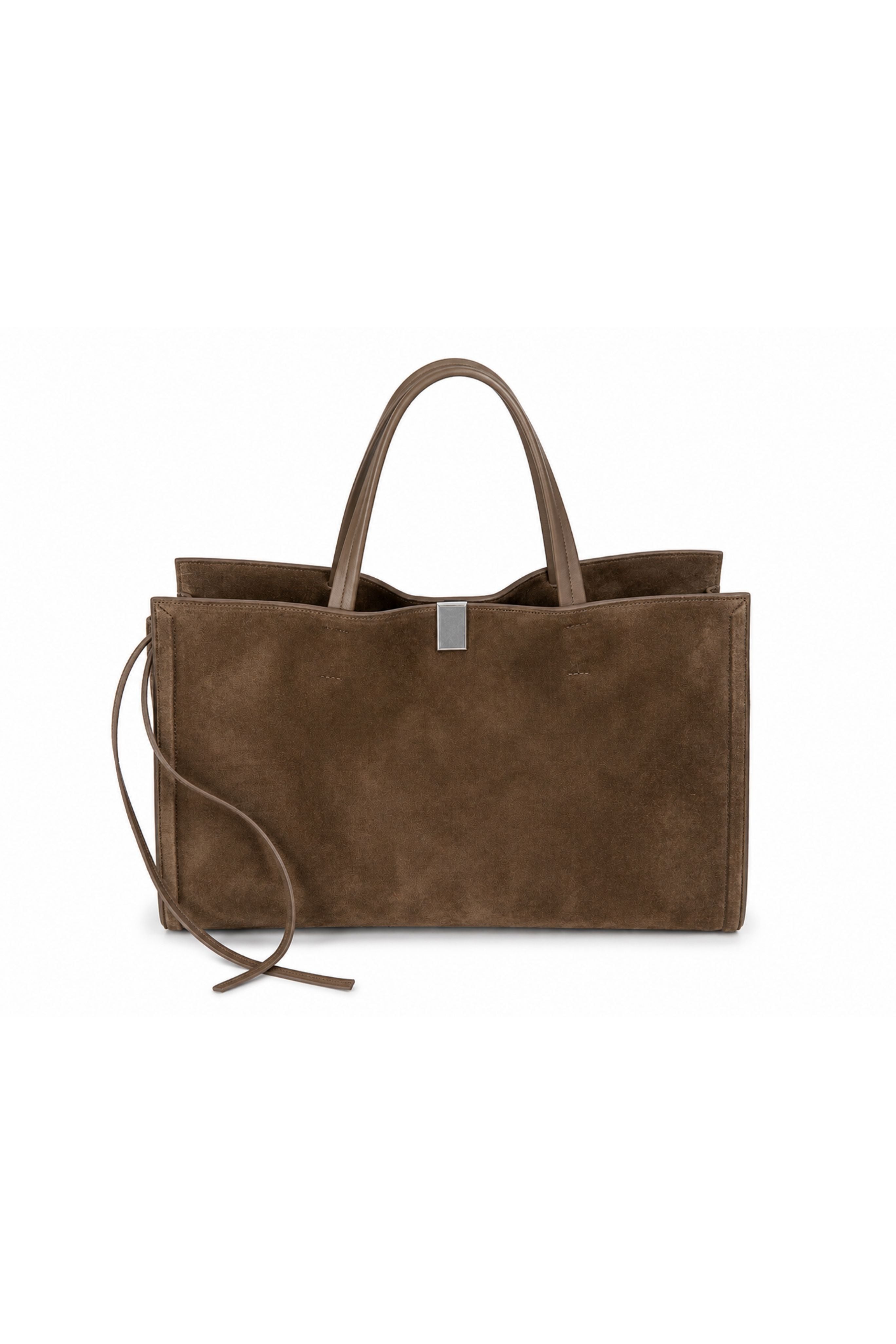 Kit Cabas Medium Bag - Suede Army