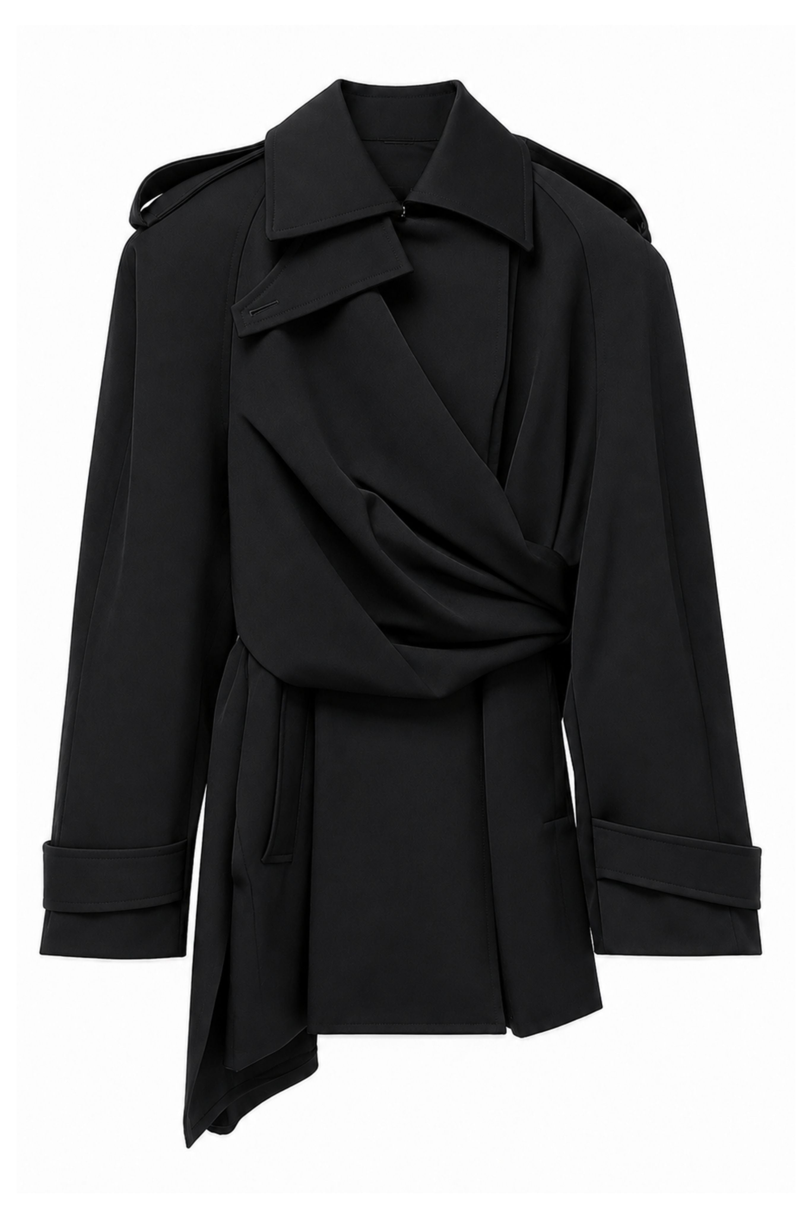 Panel Trench Coat