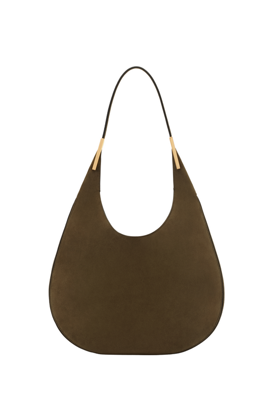 The Florence Hobo in Suede - Mink