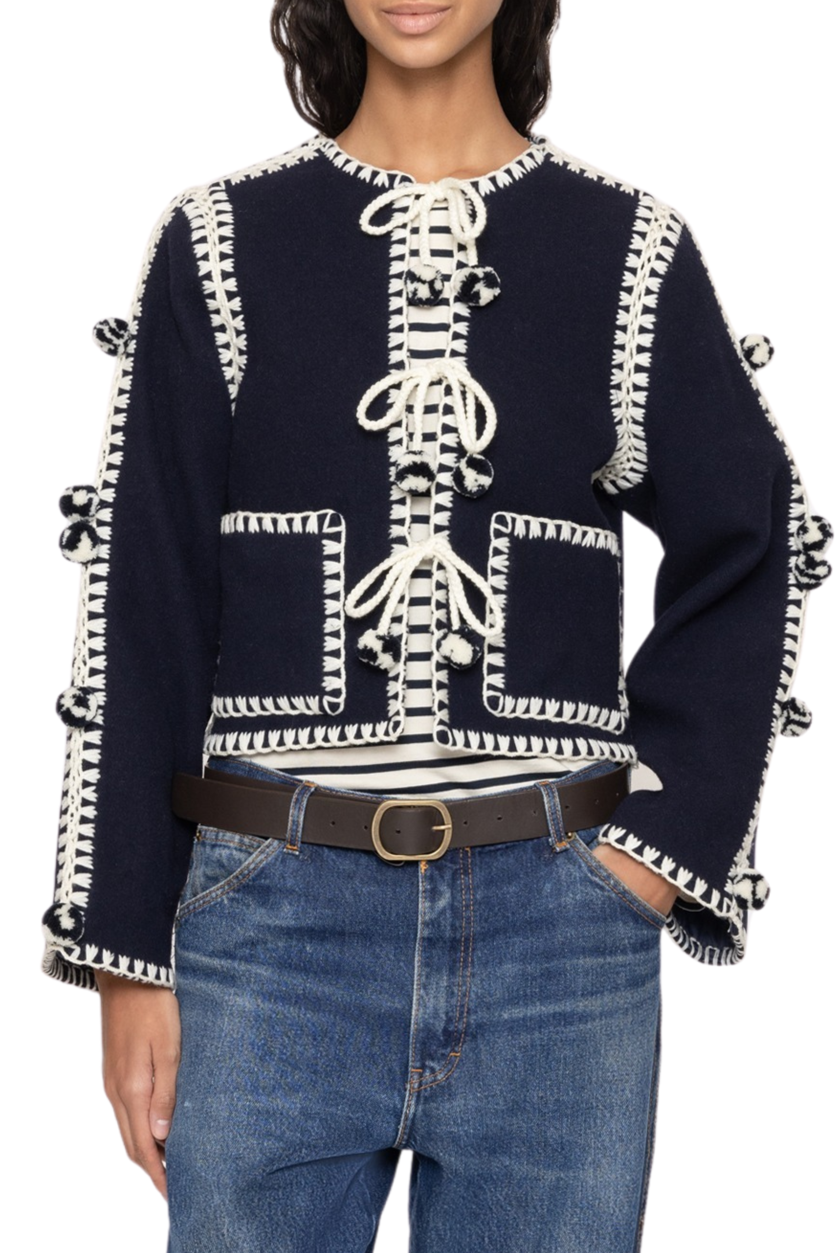 Addison Pom Pom Jacket