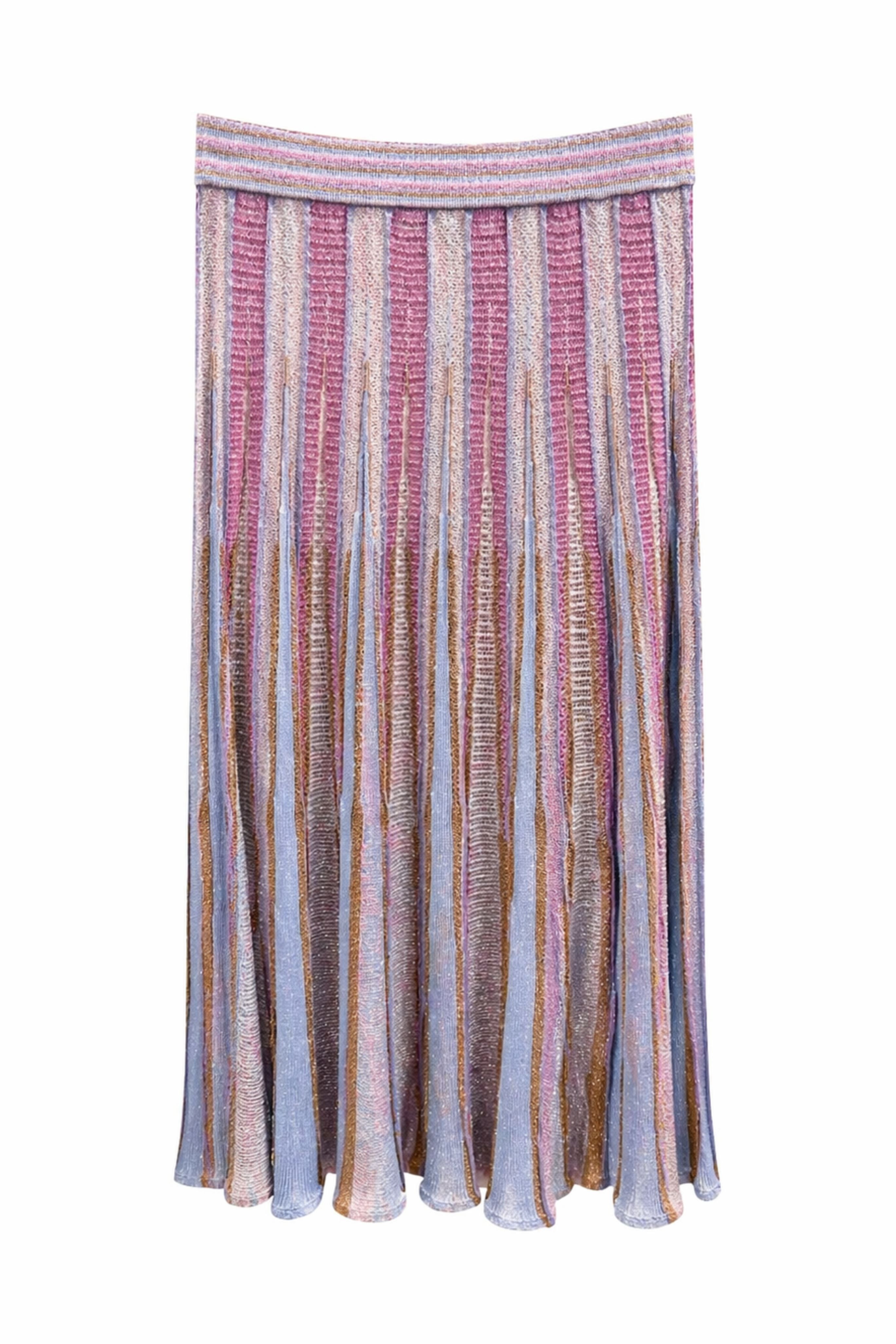 Les folies intarsia skirt