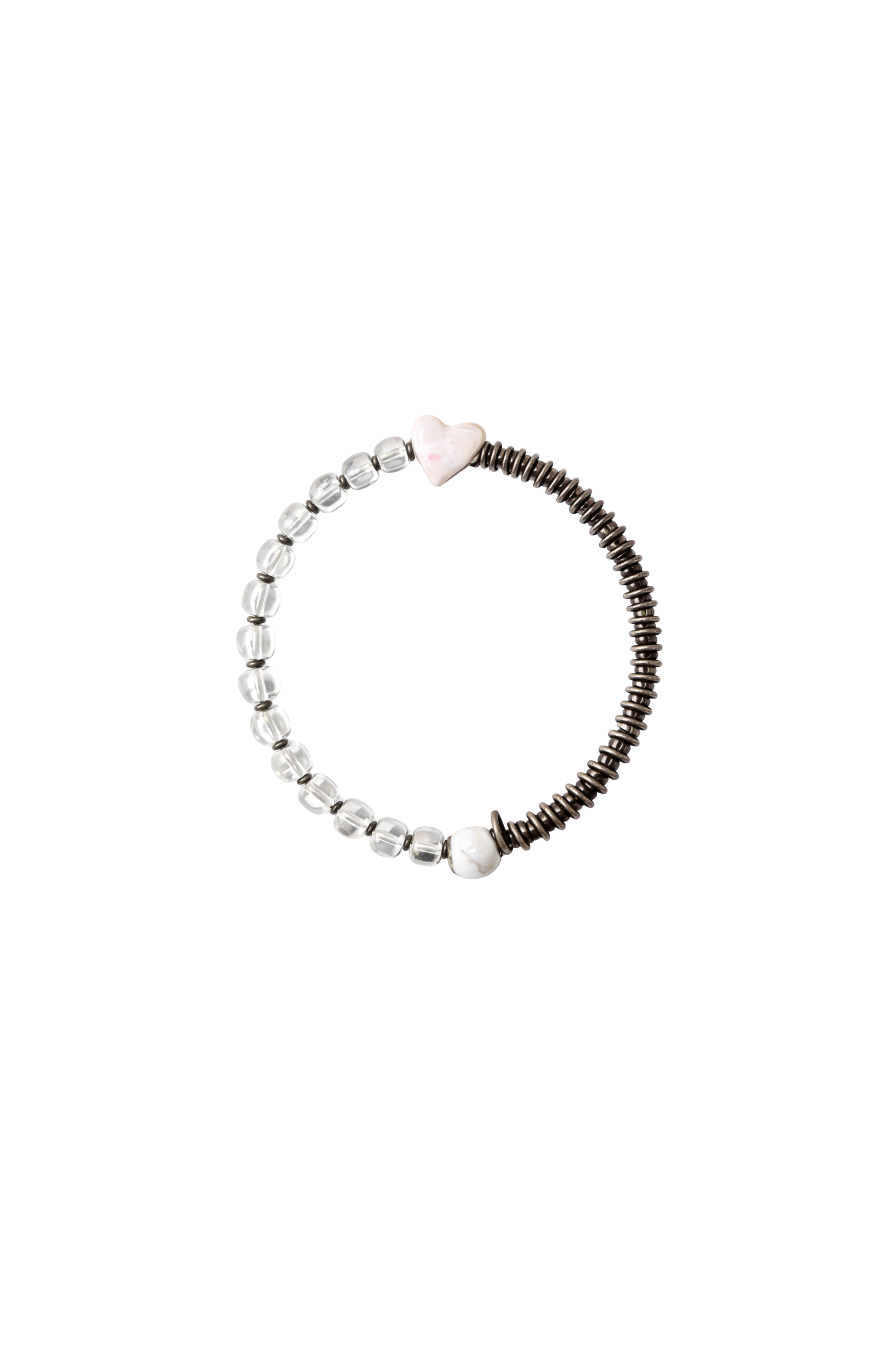 Beaded Heart Bracelet