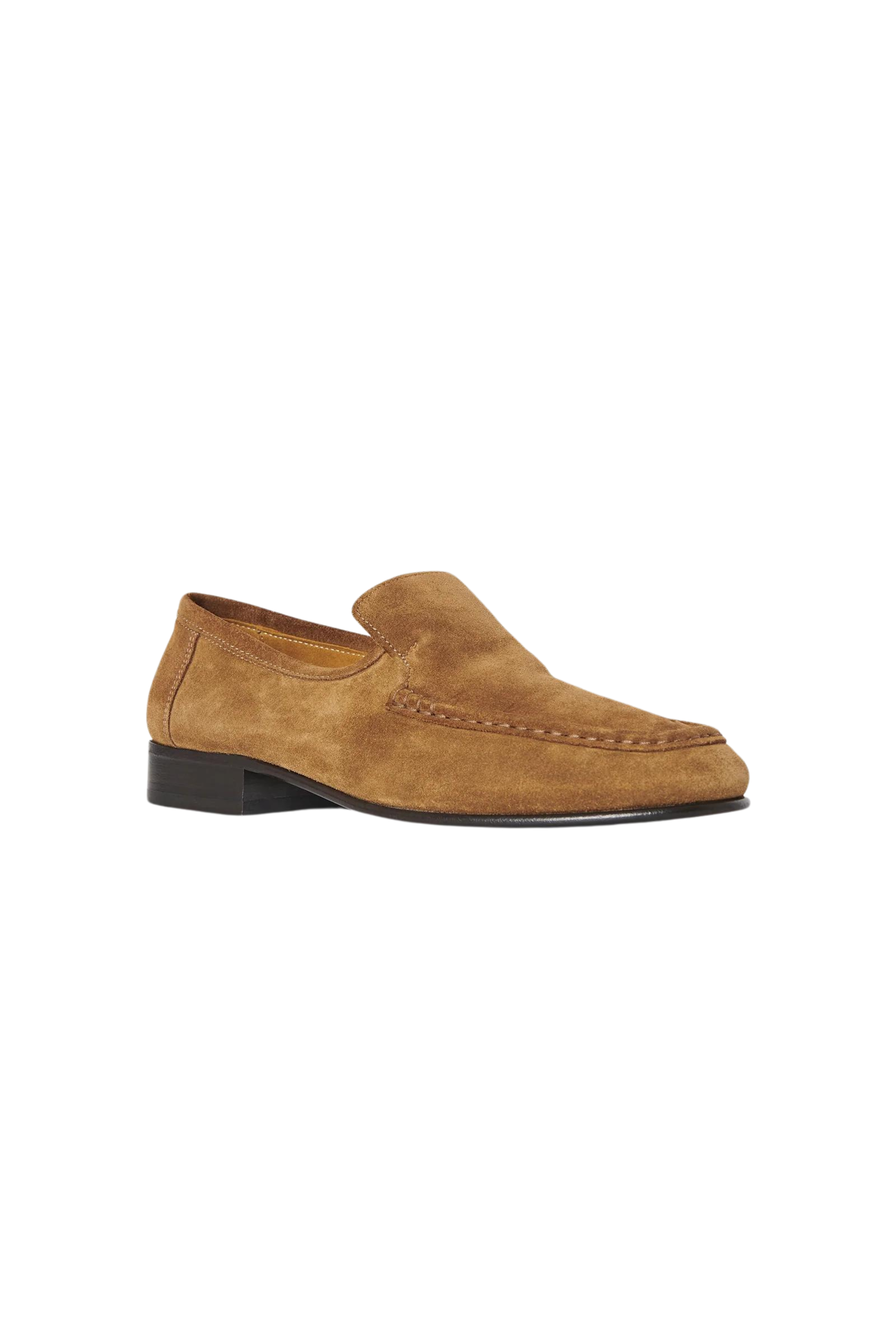 THE ROW New Soft Suede Loafers