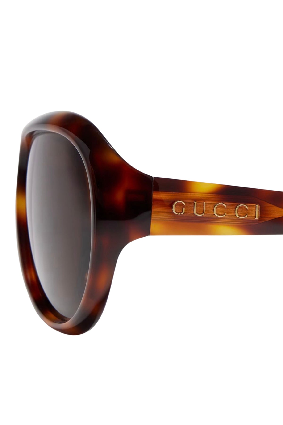 Pilot Frame Sunglasses - Brown
