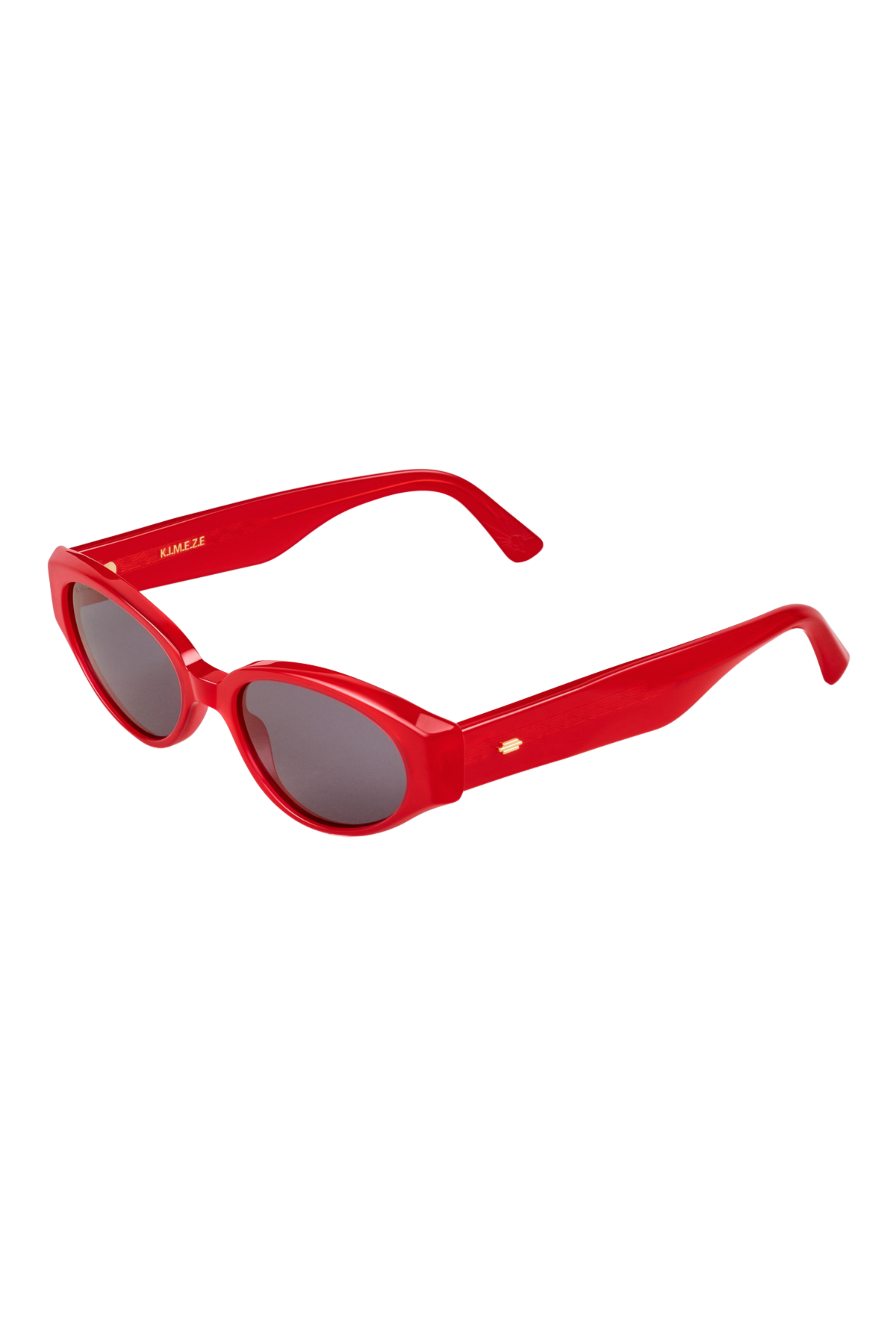 Gabriel II Sunglasses in Transparent Red