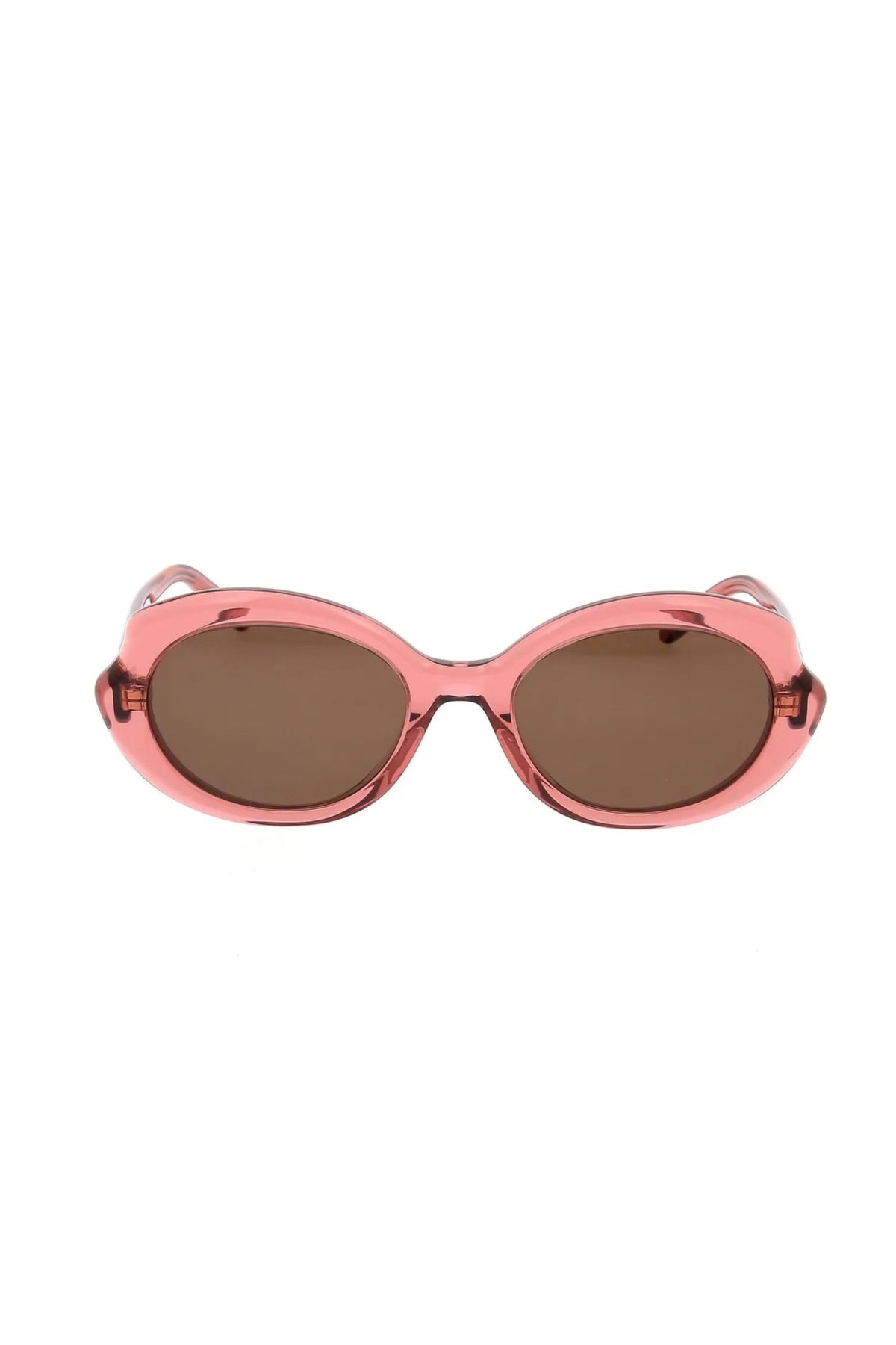 Slim Sunglasses - Matte Pink / Roviex