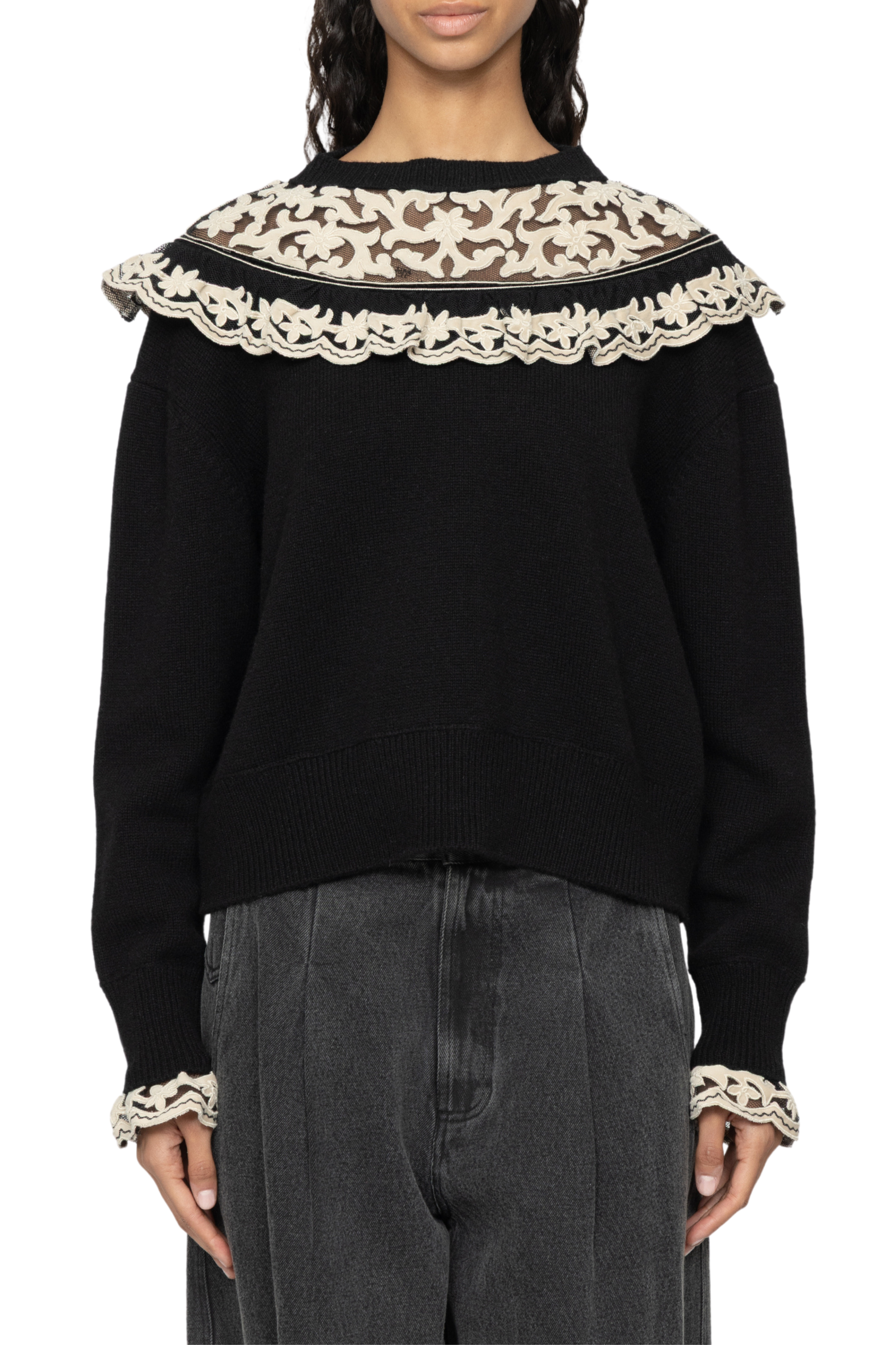 Bea Embroidery Sweater