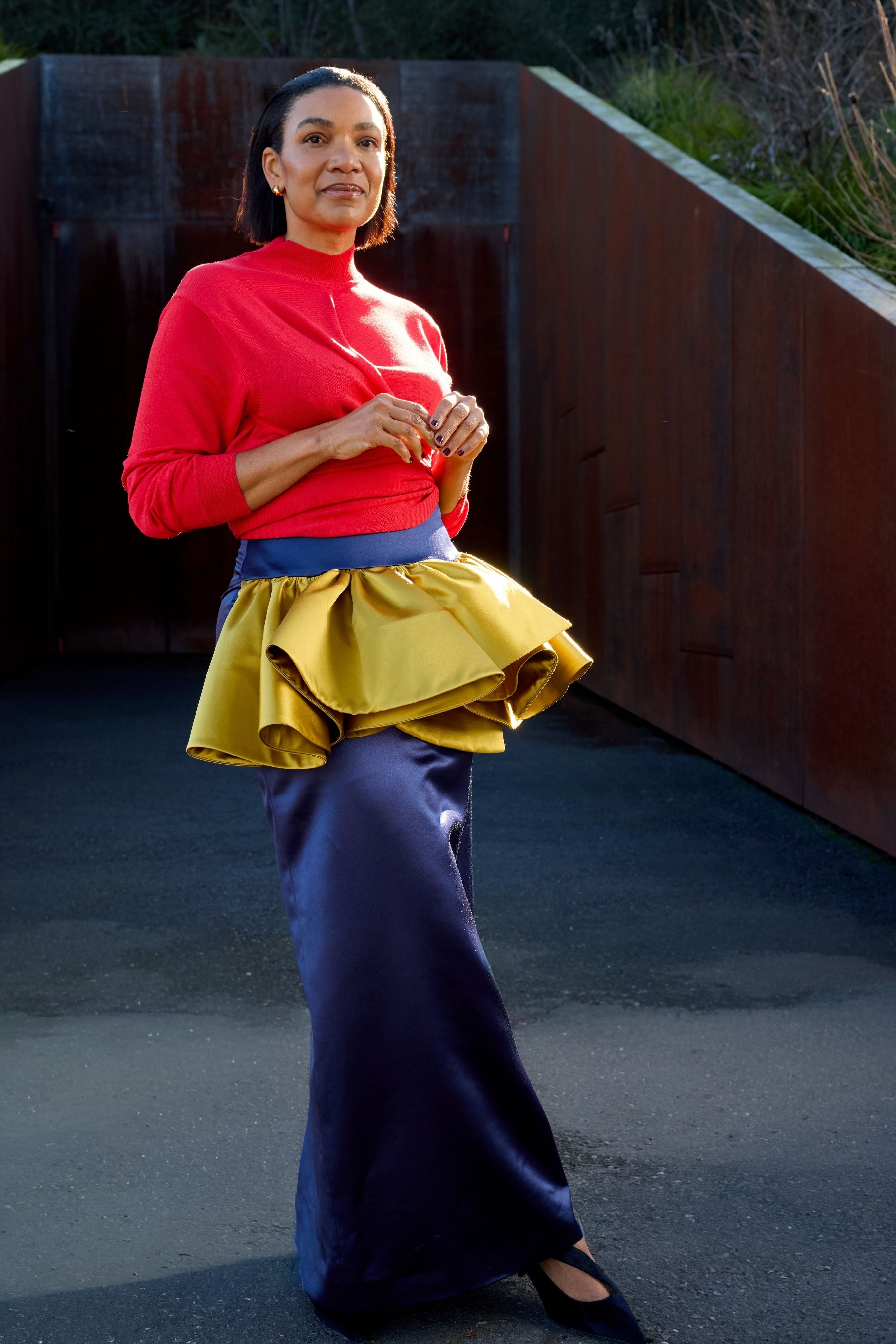 Flamenco Peplum Skirt