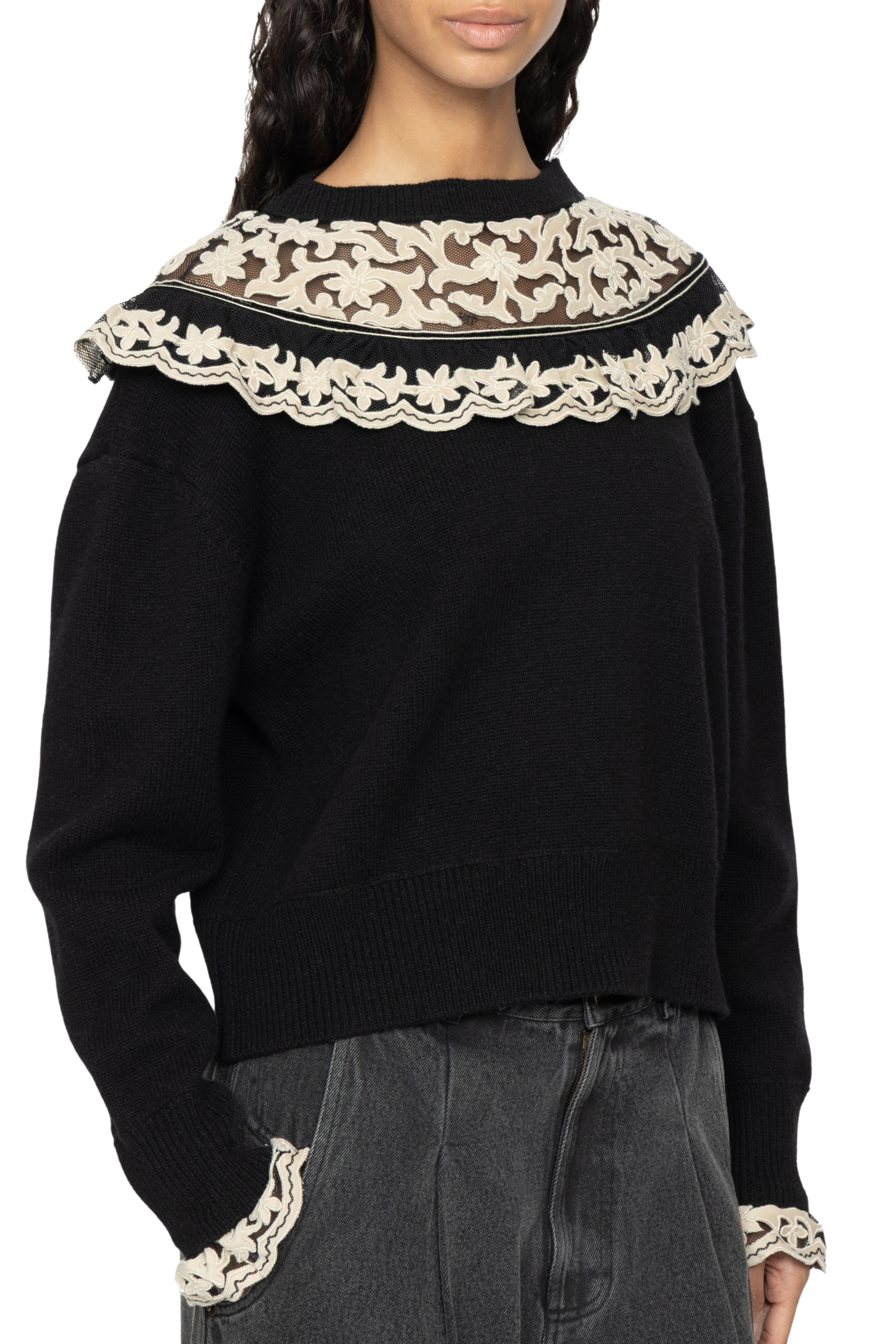 Bea Embroidery Sweater