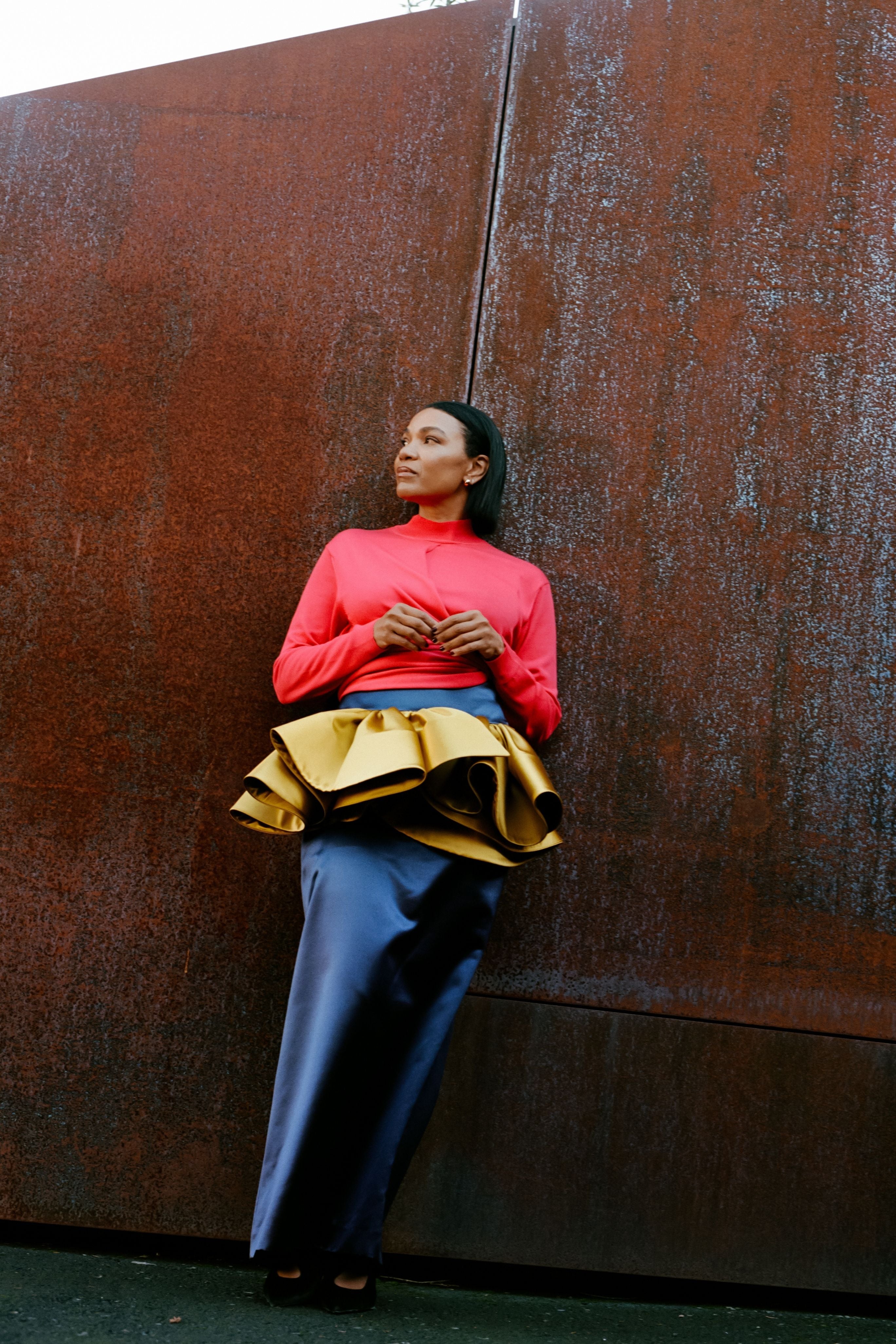 Flamenco Peplum Skirt