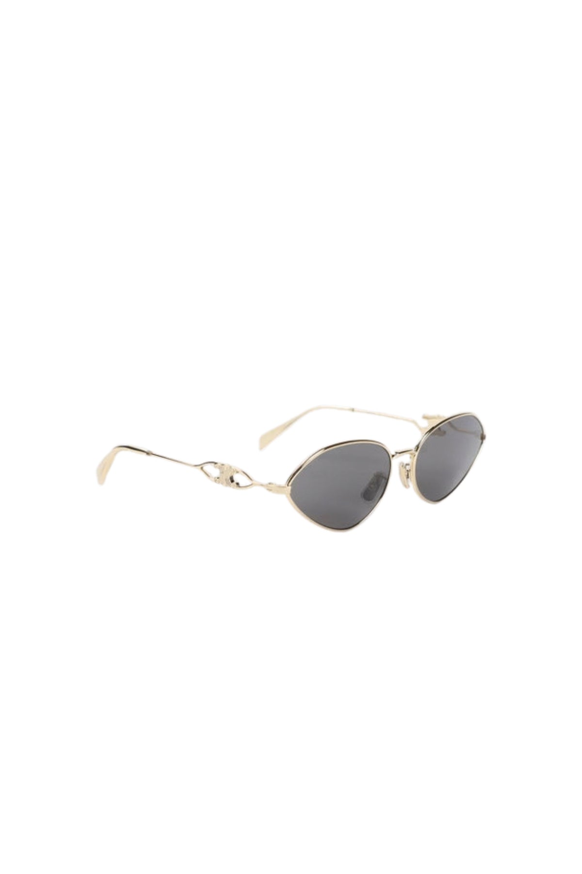 Wired Sunglasses - Gold / Smoke