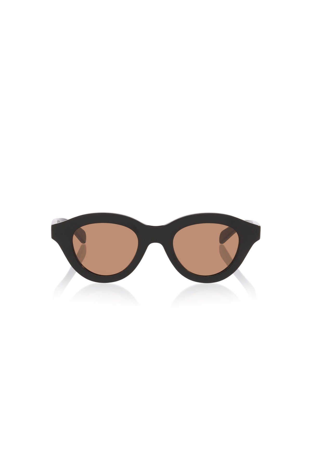 Triomphe Mini Sunglasses - Shiny Black / Roviex