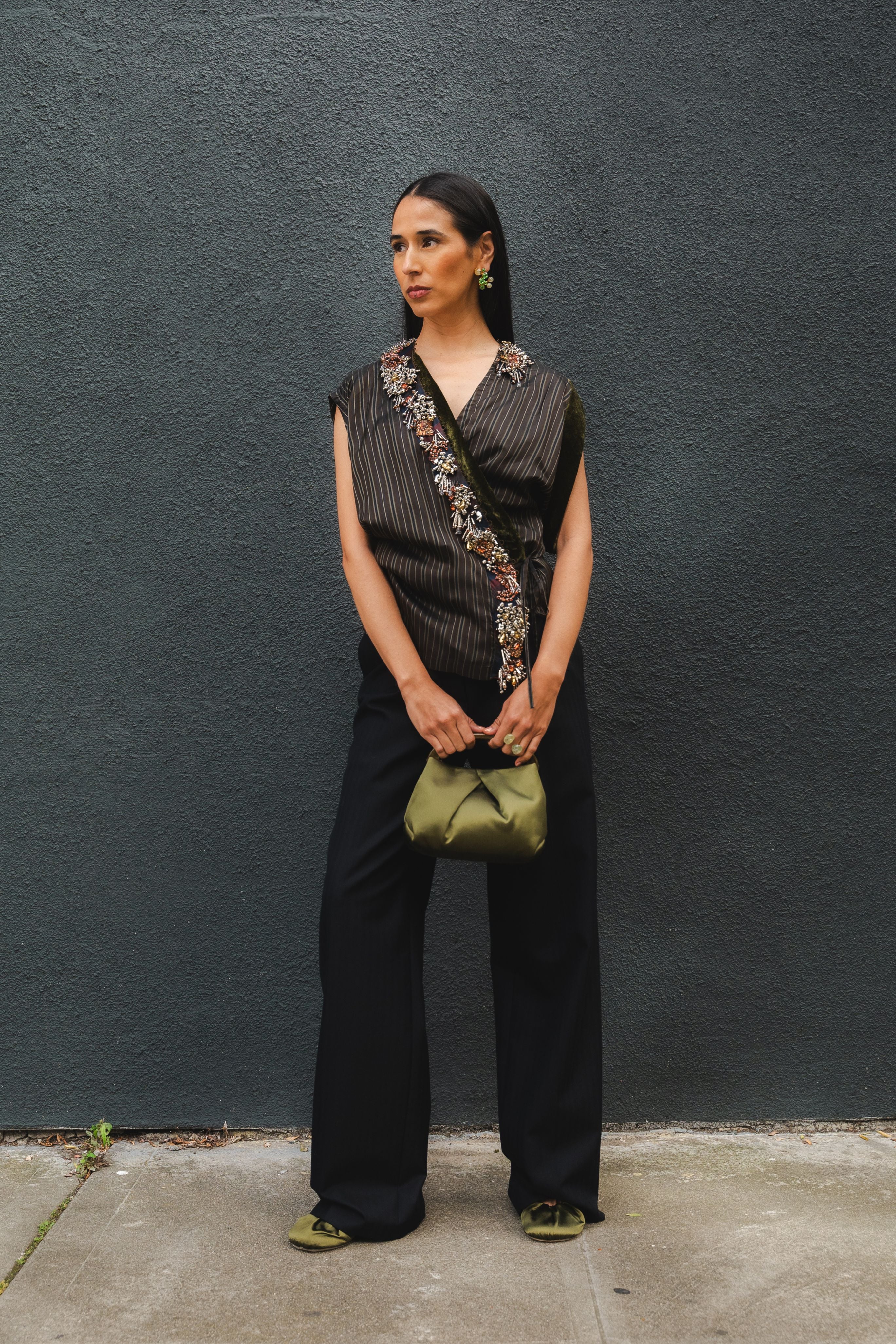 Clematia Embroidered Top